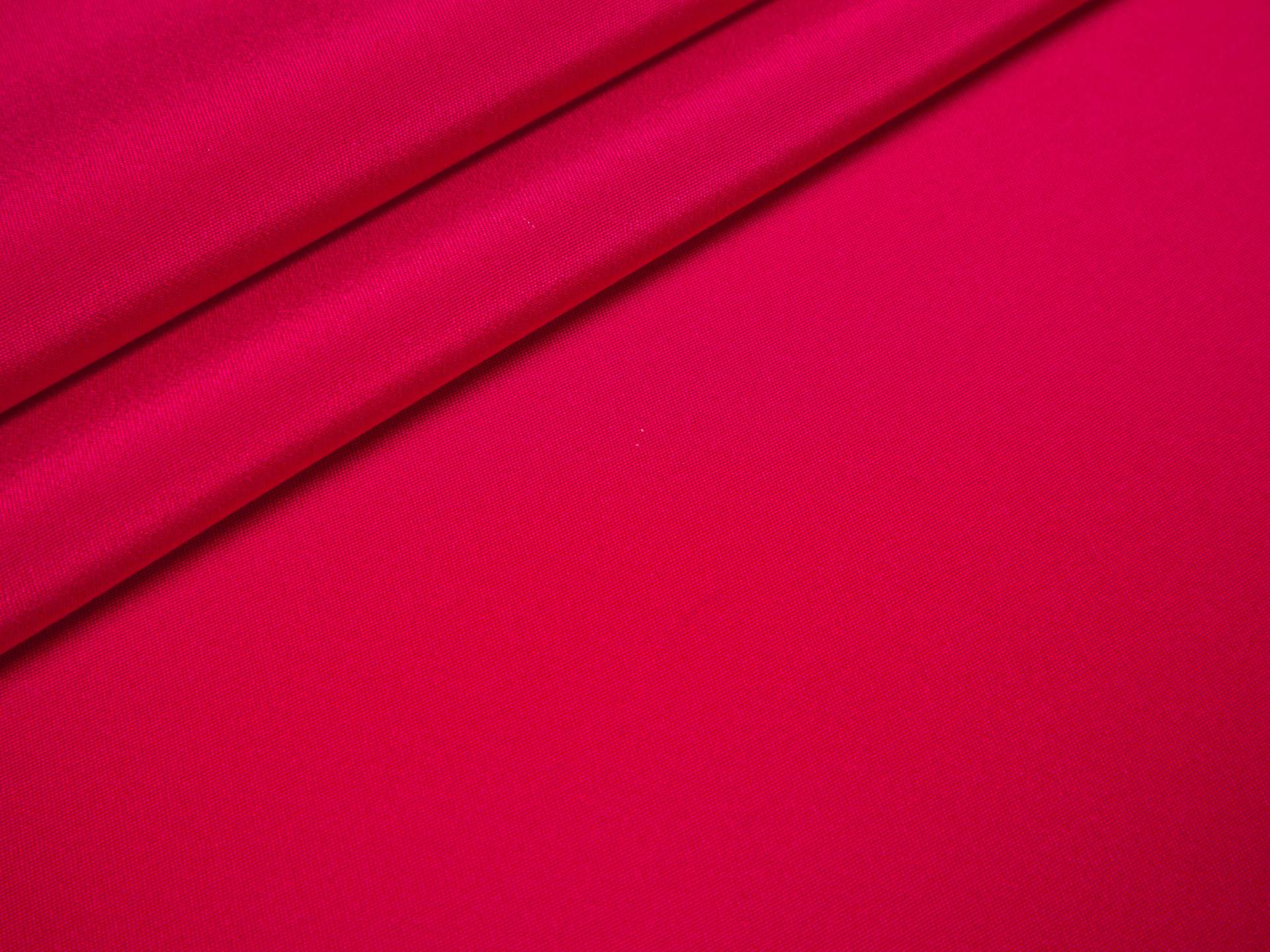 4 ply silk crepe in red folded