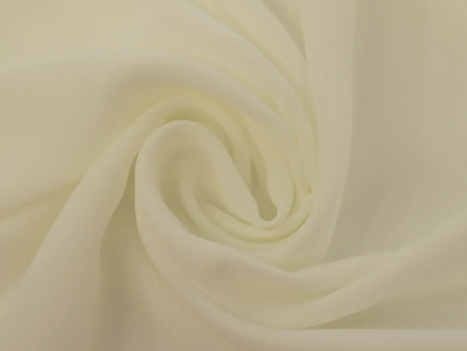 Polyester Double Georgette in Ivory