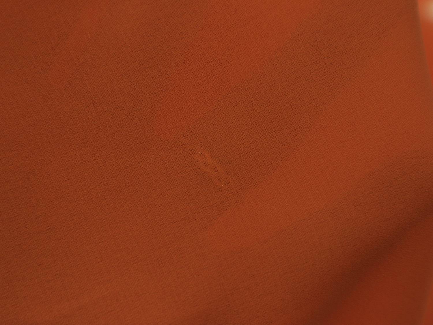 Polyester Double Georgette in Orange