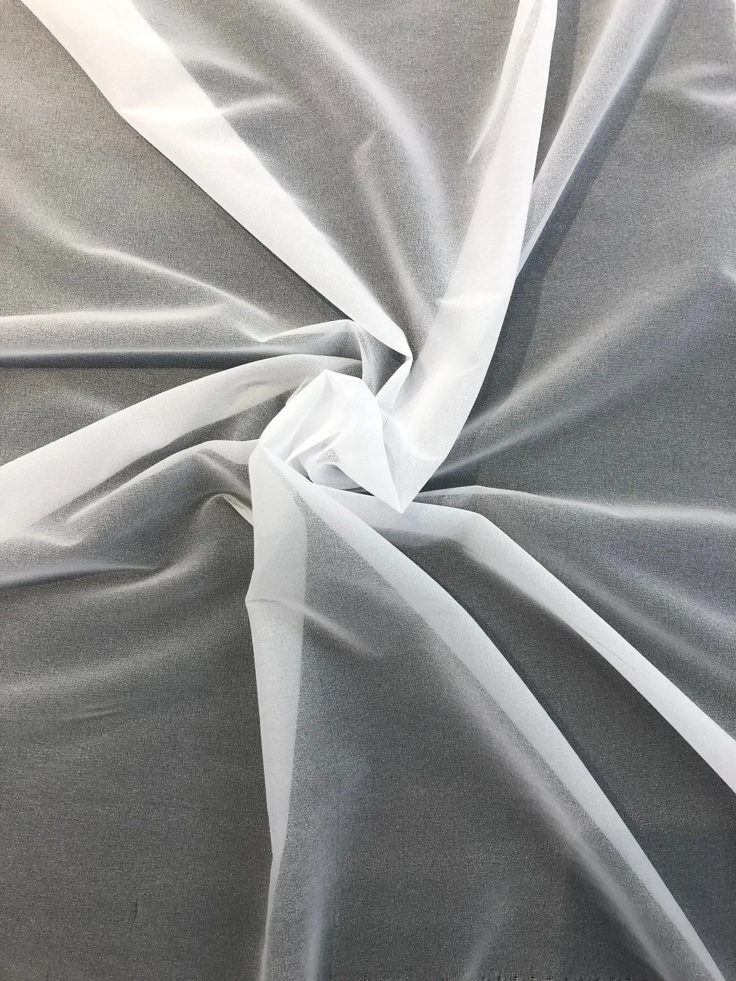 Fusible Chiffon Interfacing in White