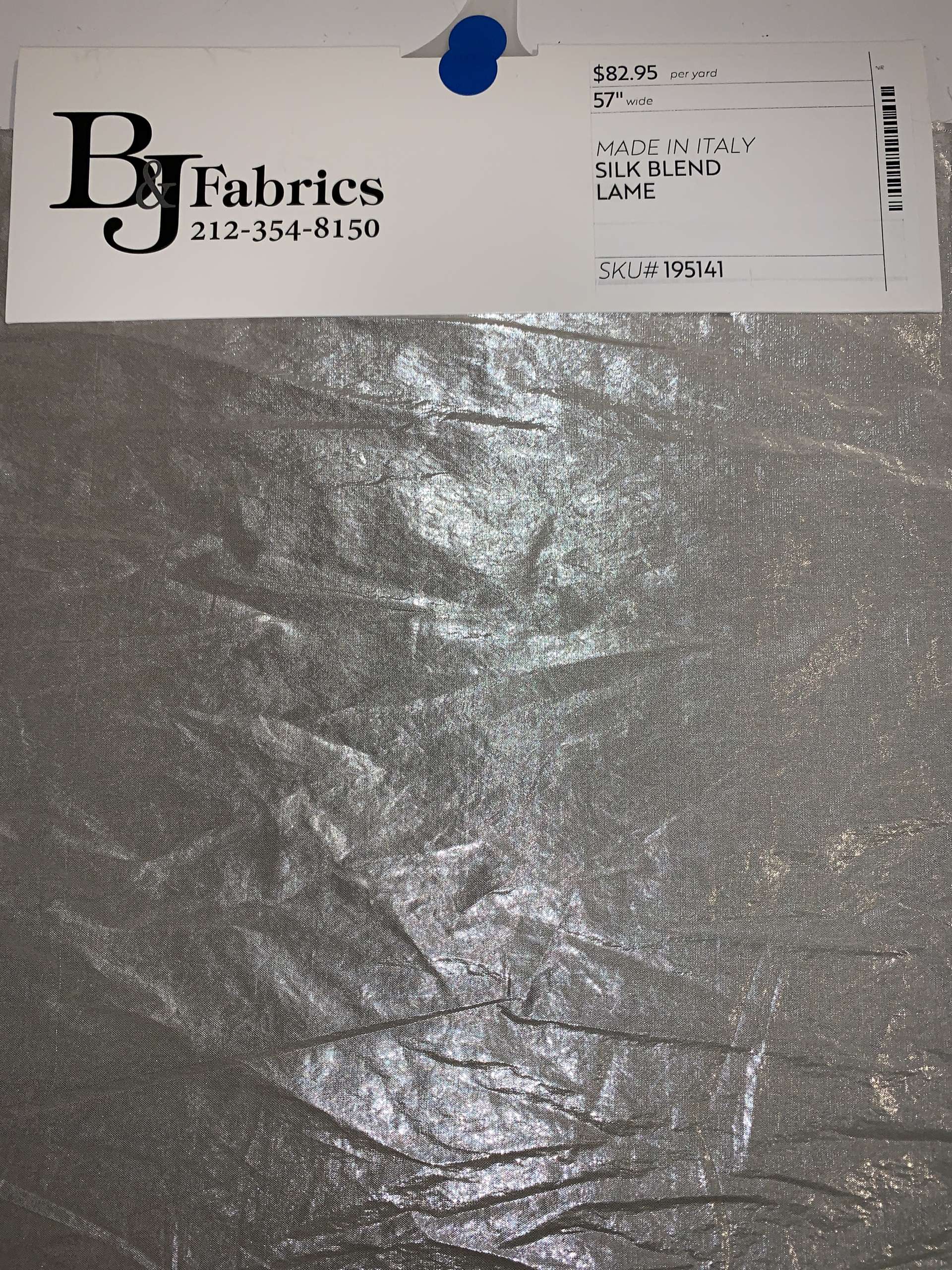MADE IN ITALY SILK BLEND LAME
