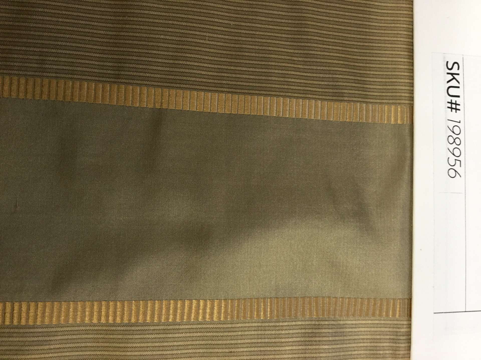 100% SILK TAFFETA STRIPE