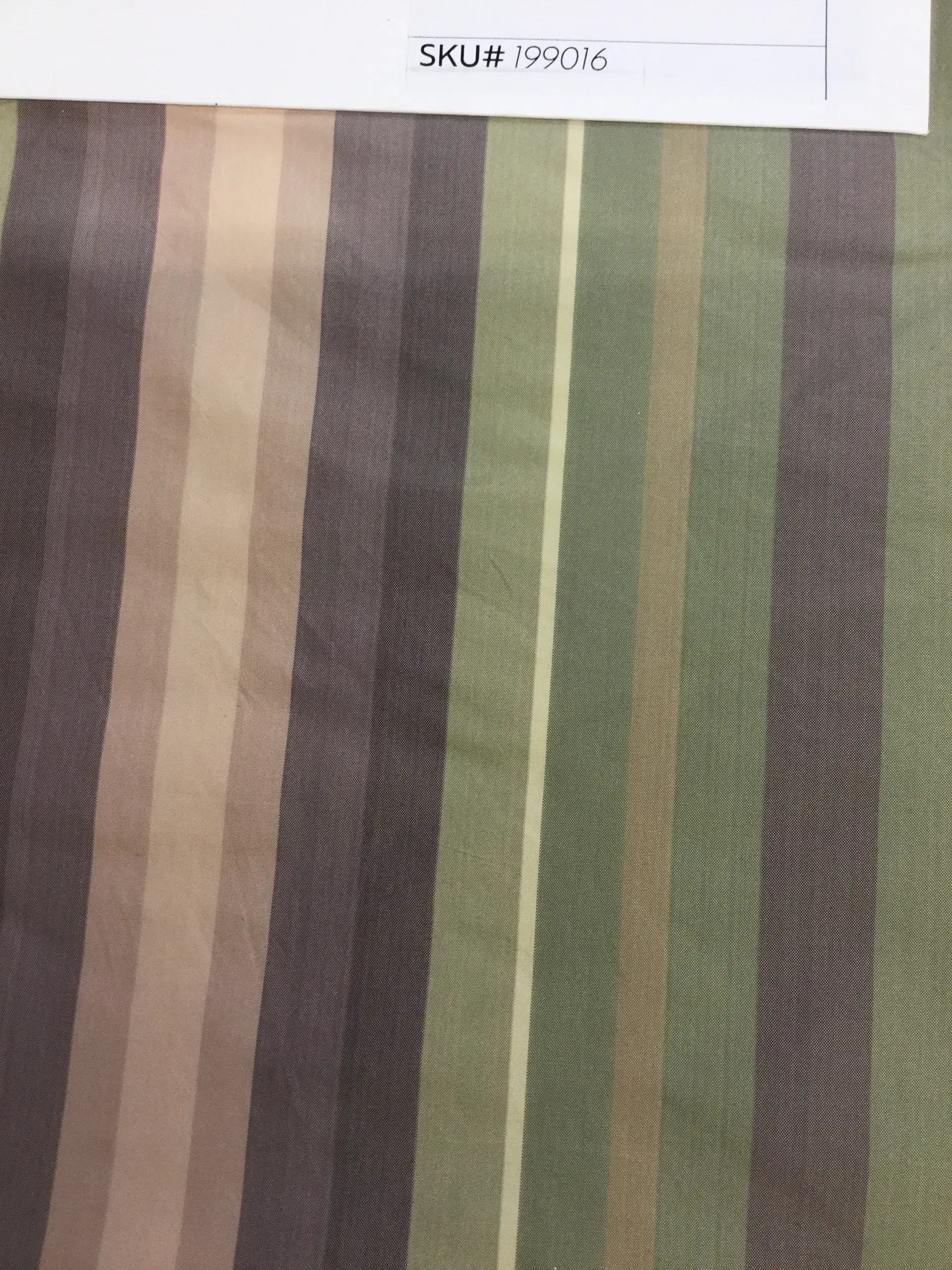 100% SILK TAFFETA STRIPE