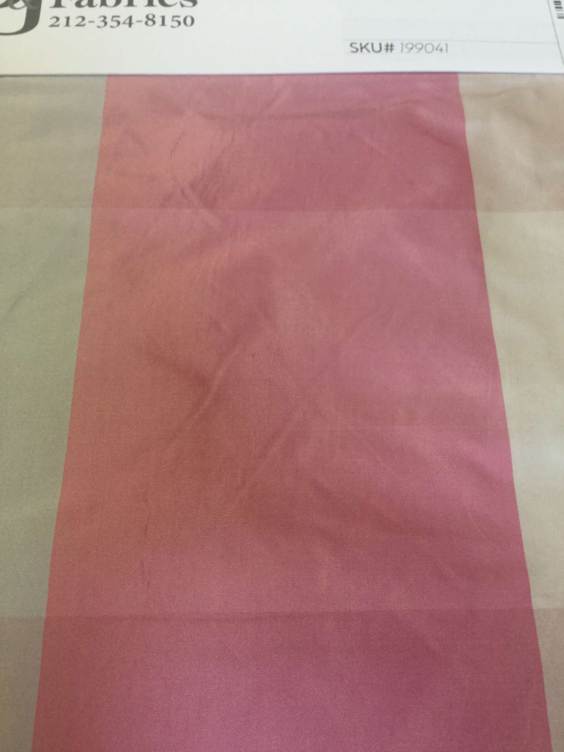 100% SILK TAFFETA PLAID
