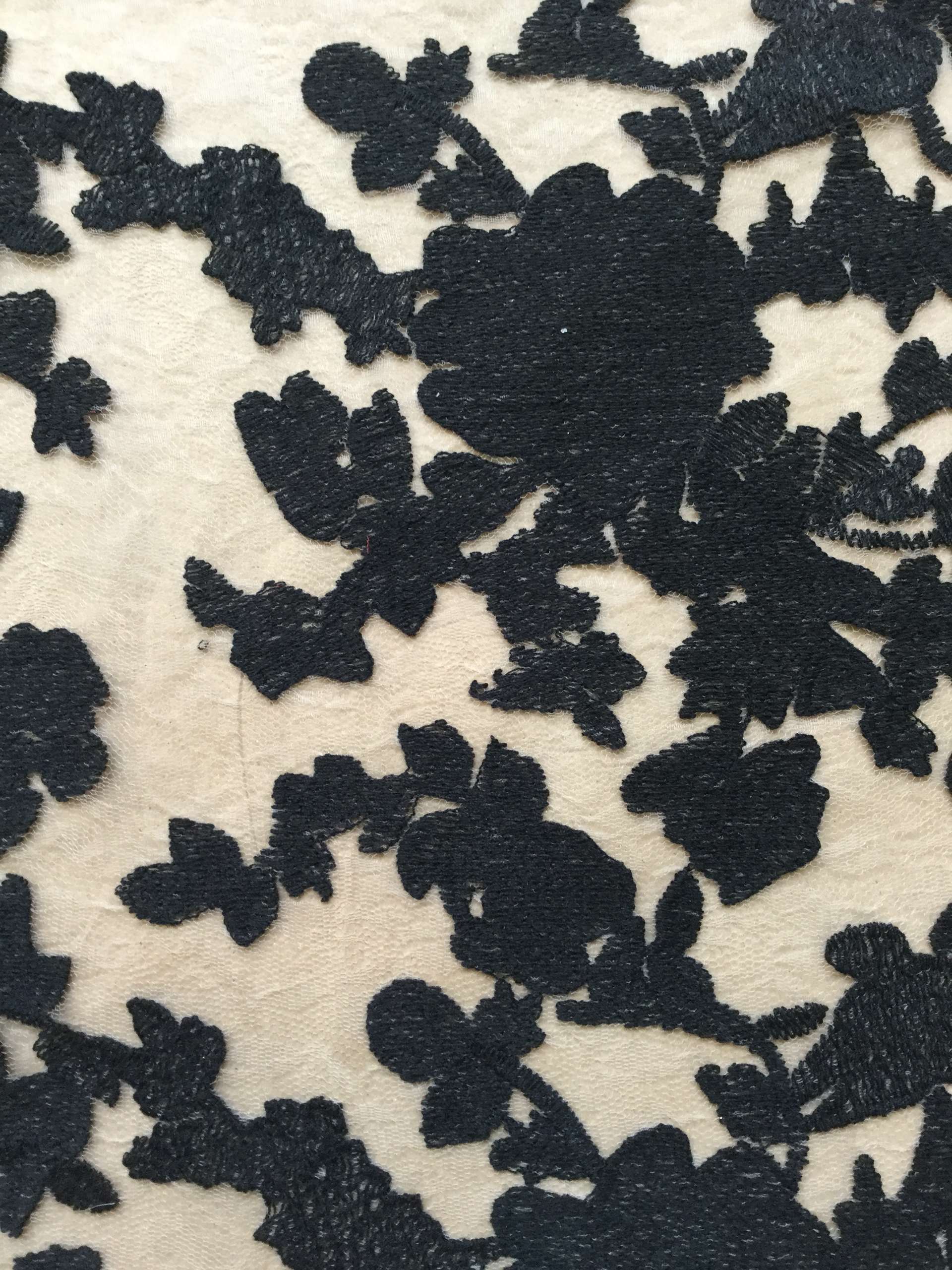 Novelty Embroidered Nylon Tulle