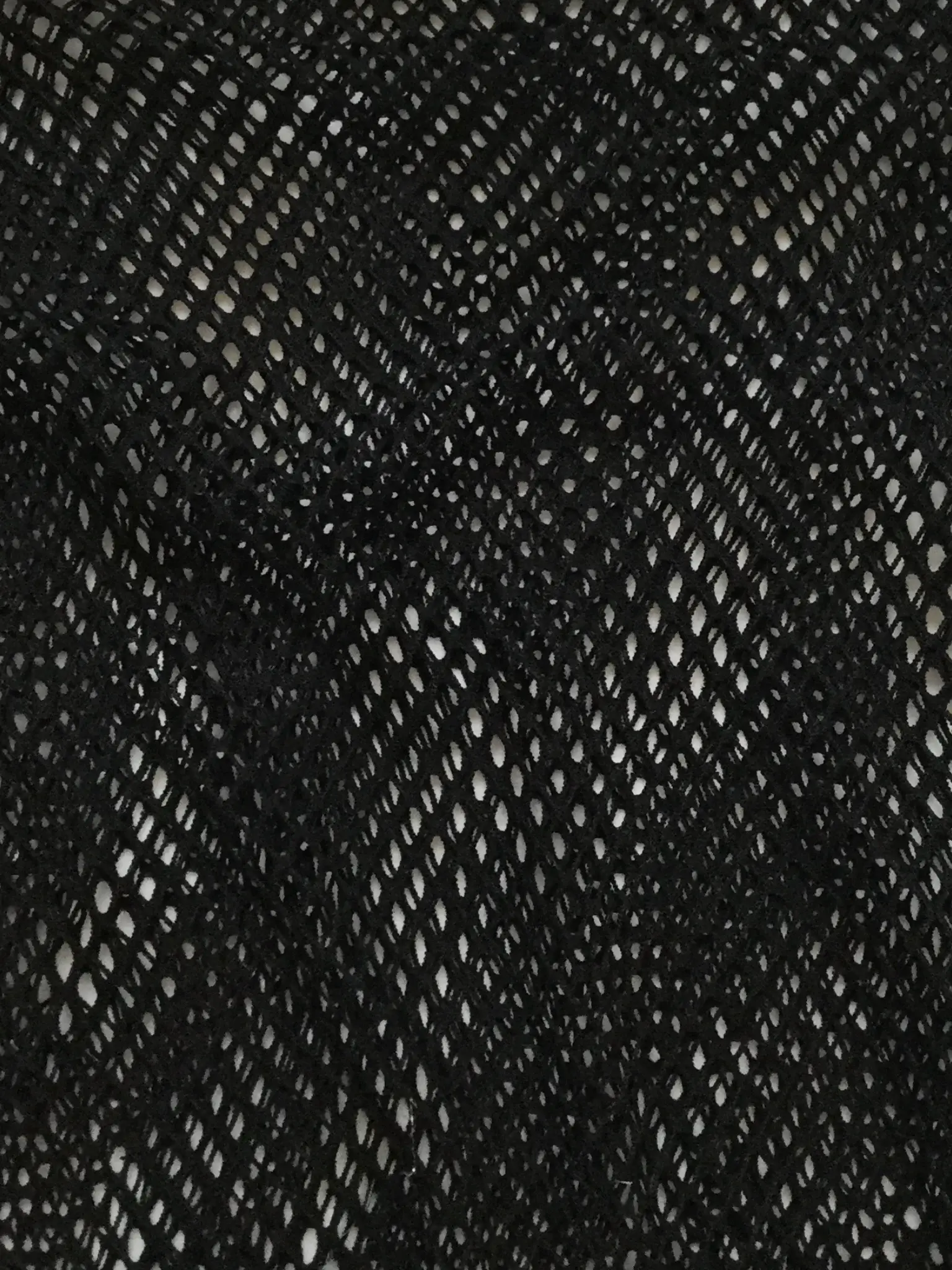 Polyester Fishnet in Black