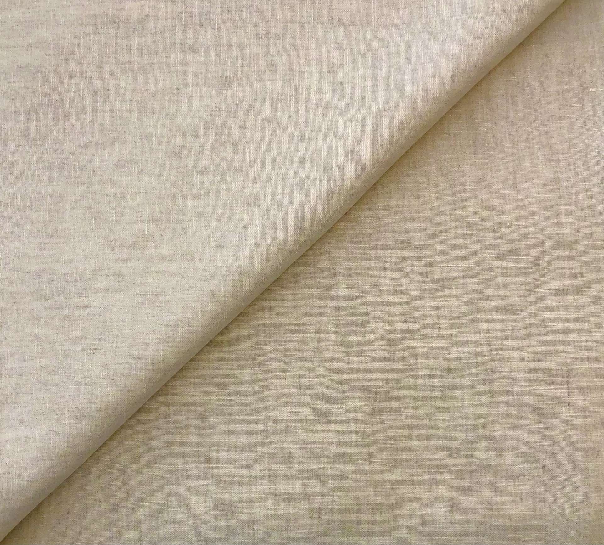 Belgian Stonewashed Linen in Oatmeal