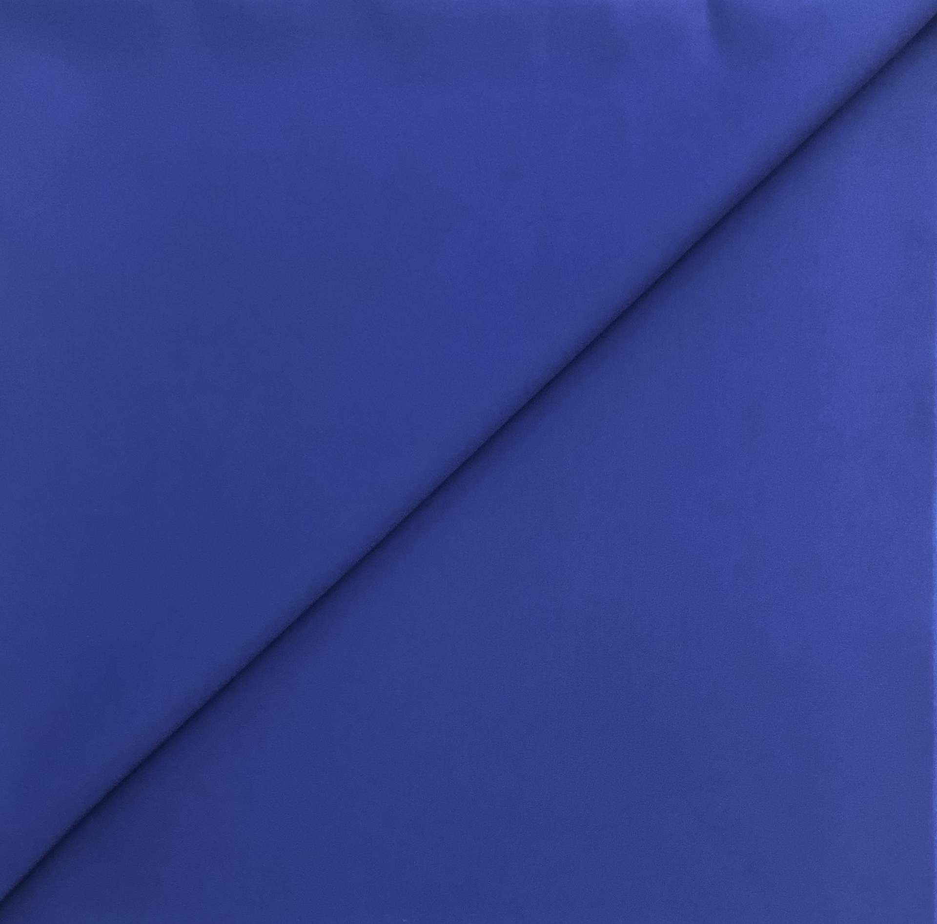 Cotton Nylon Spandex Suiting in Royal