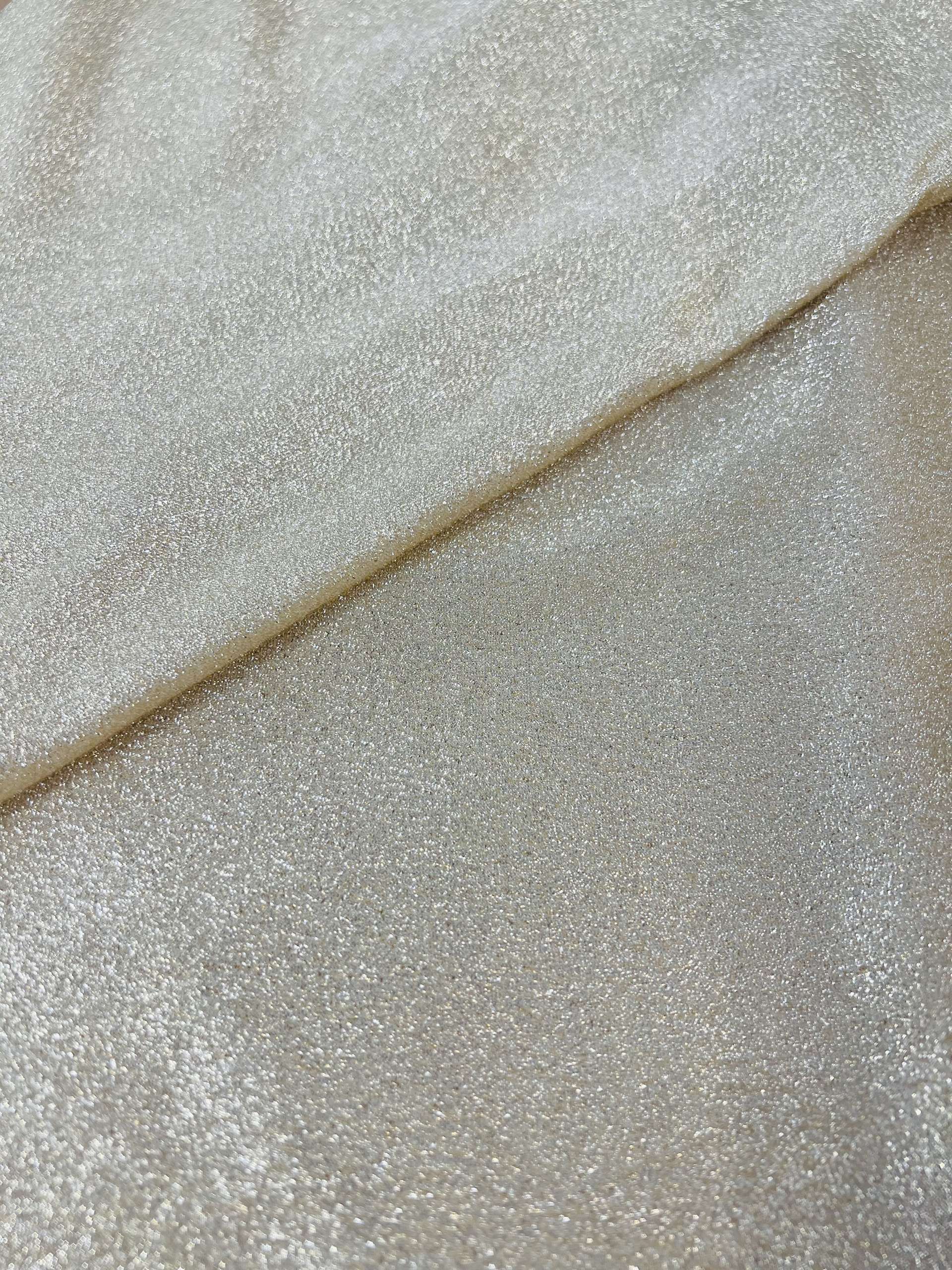 Silk Blend Stretch Lamé