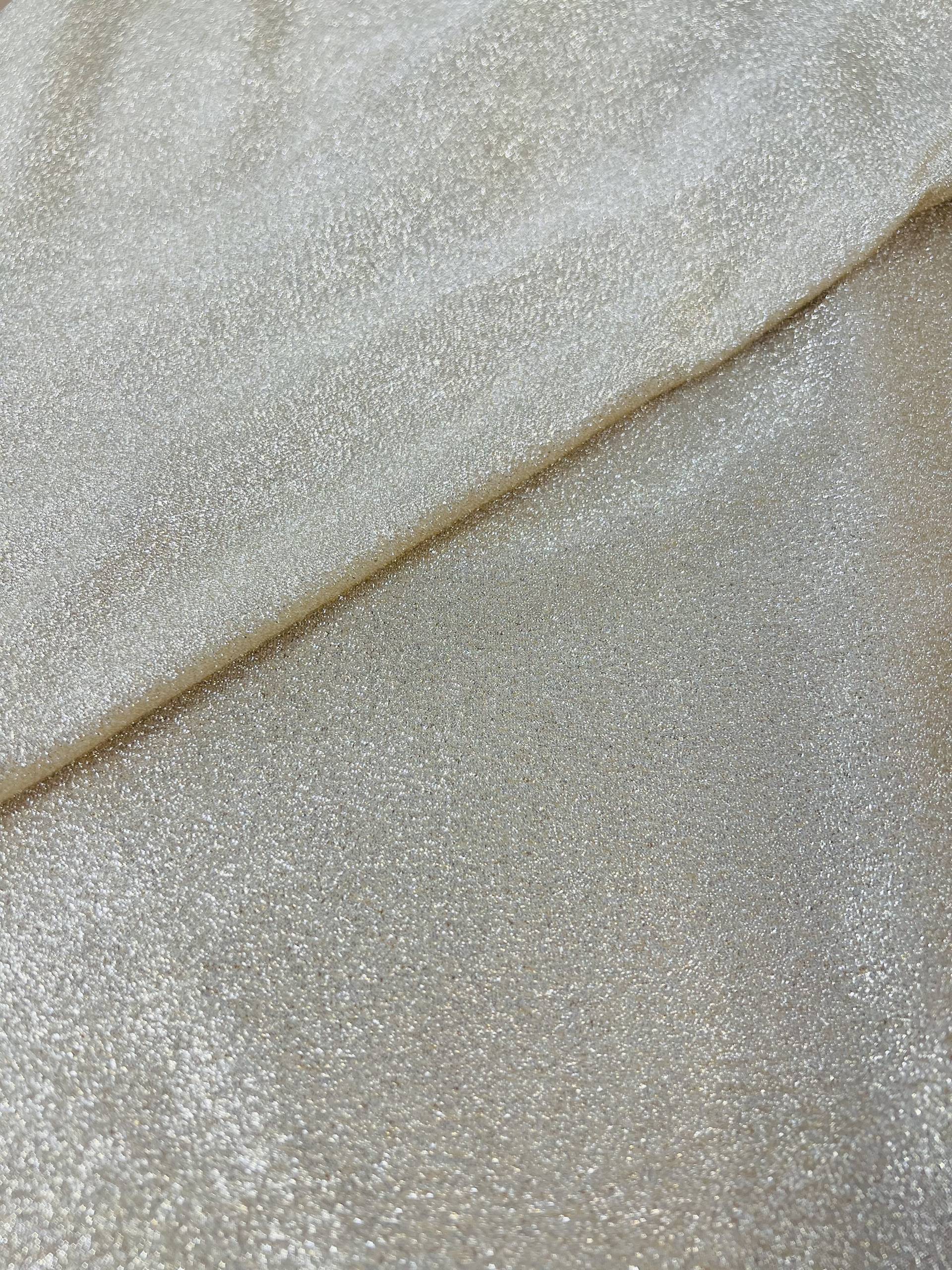 Silk Blend Stretch Lamé
