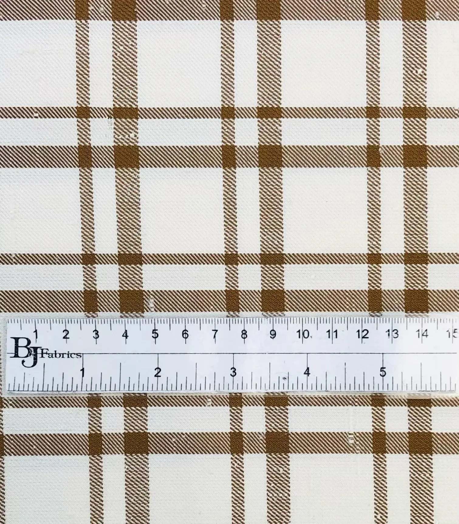 Made in Italy Pure Duppioni Silk Plaid