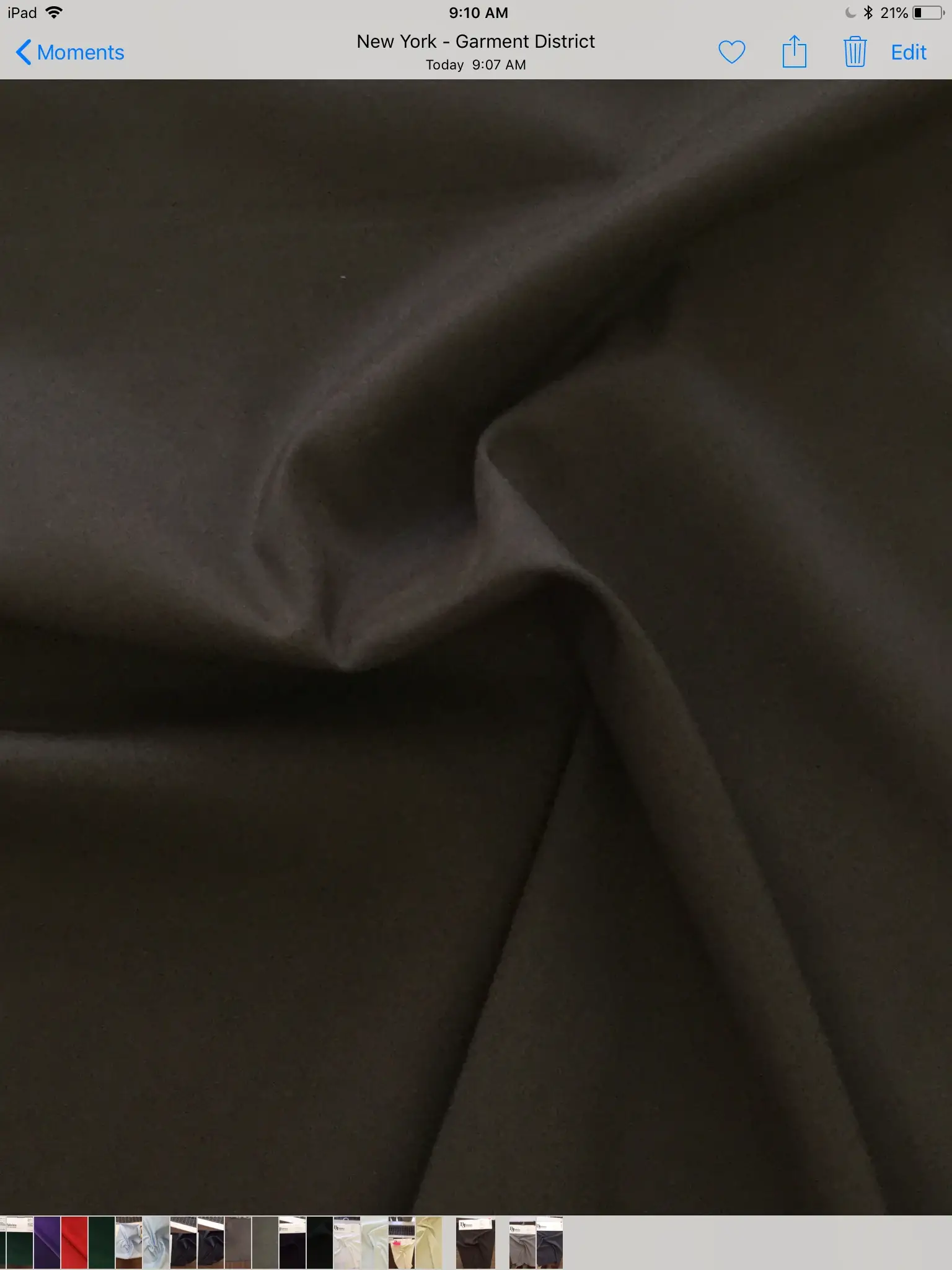 Polyester-Lycra Lining in Brown