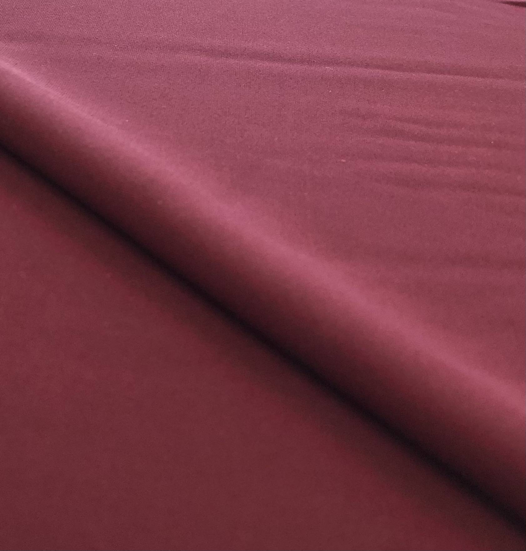 Silk Crepe Georgette in Burgundy