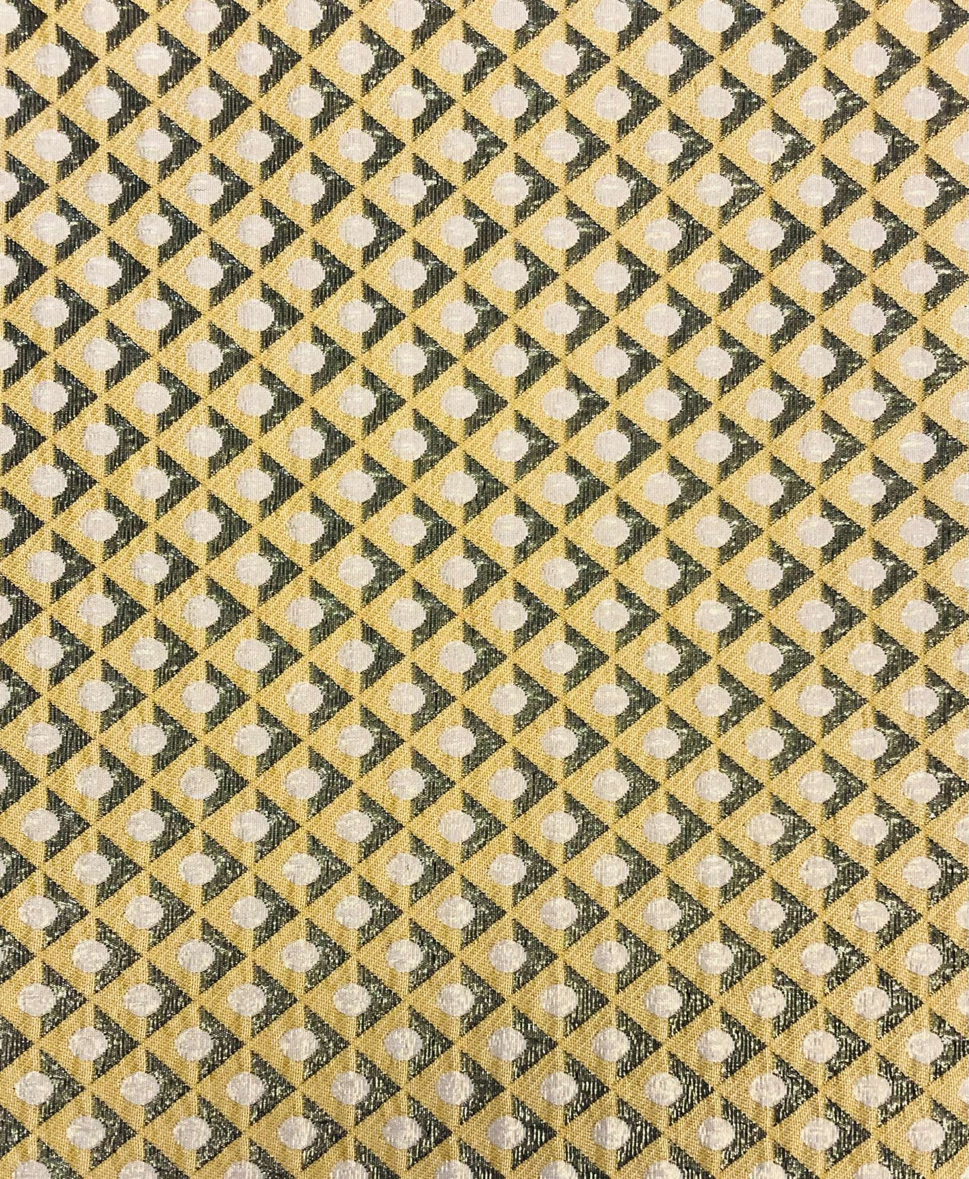 Metallic Stretch Brocade