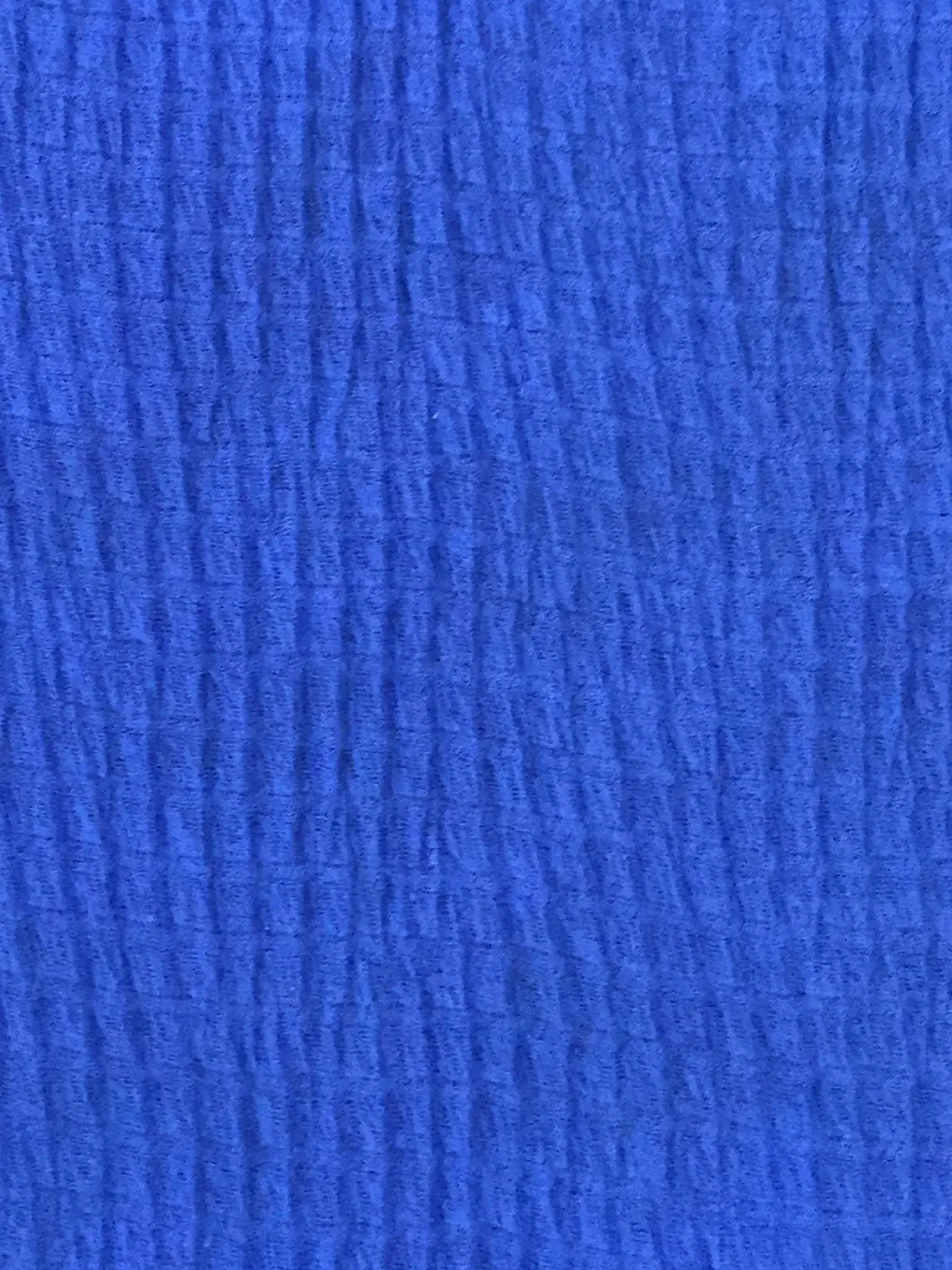 Crinkled Sheer Polyester in Royal