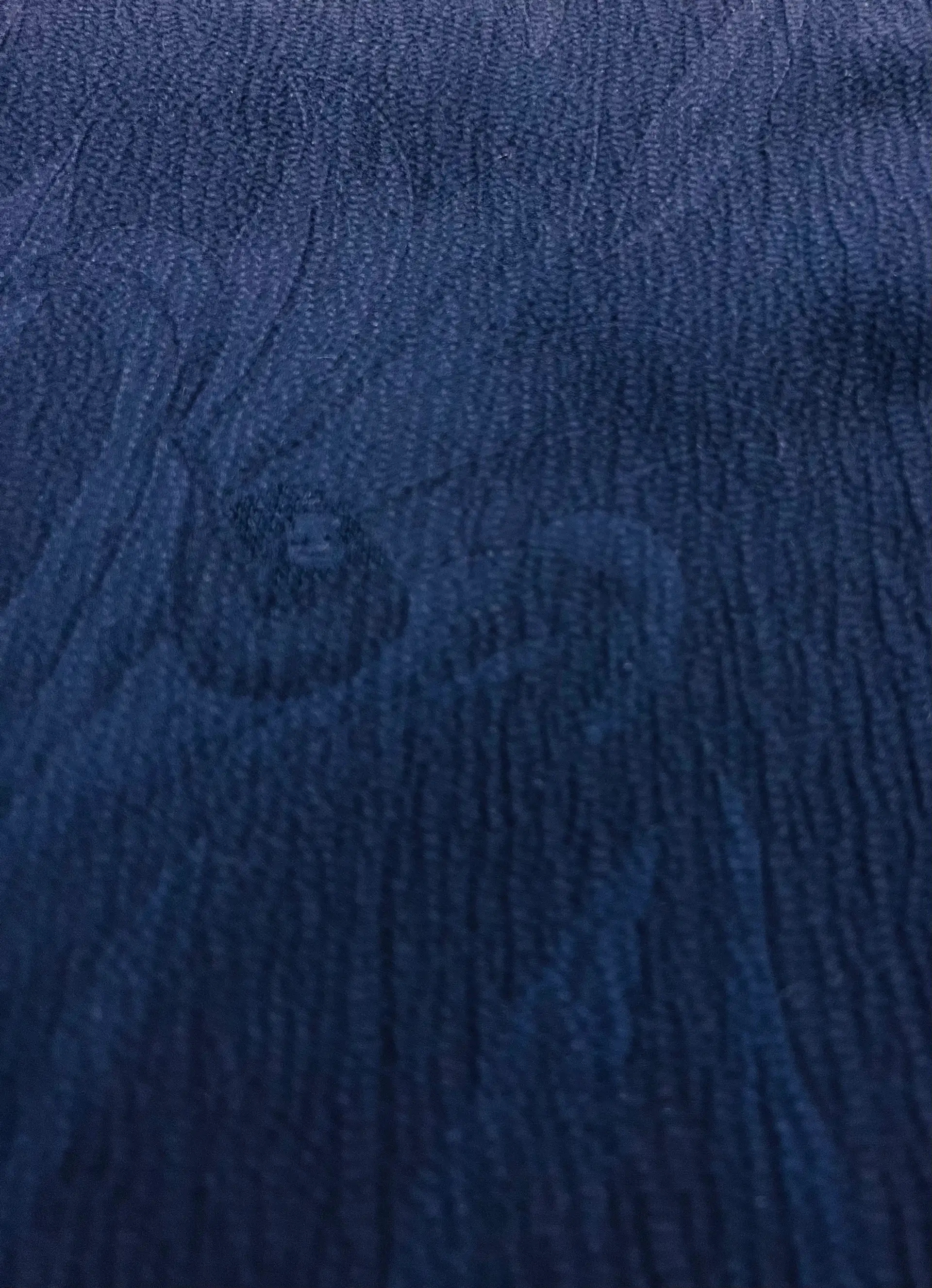 Vintage Pure Silk Hammered Satin Jacquard in Midnight