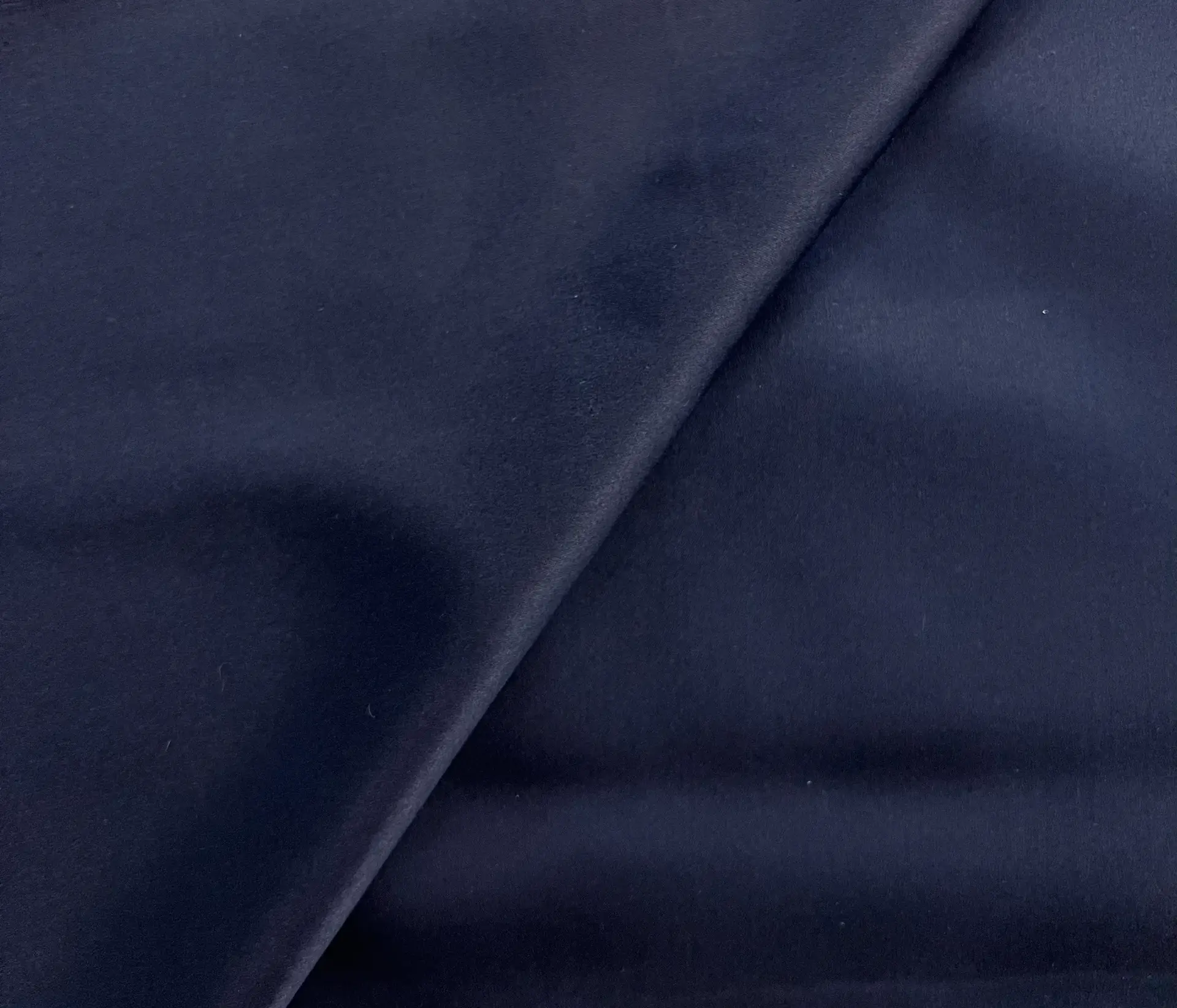 Stretch Silk In Navy