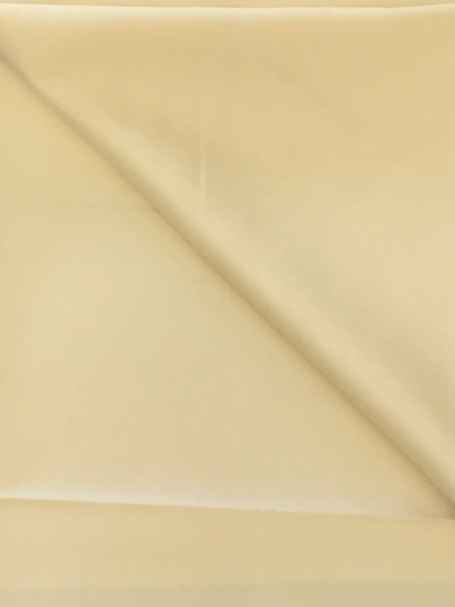 Stretch Polyester Satin in Vanilla