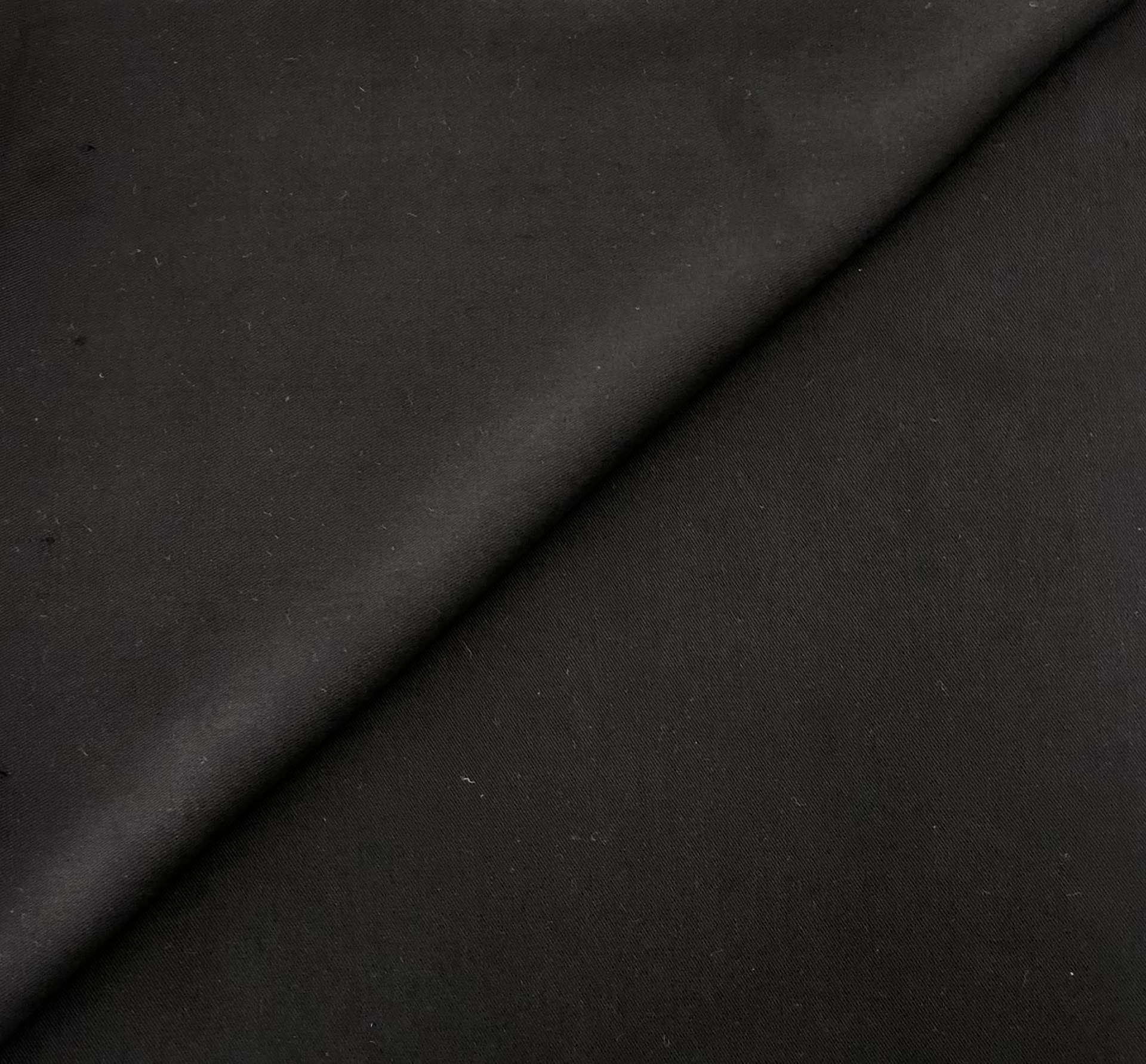 Sustainable Lyocell Twill in Black