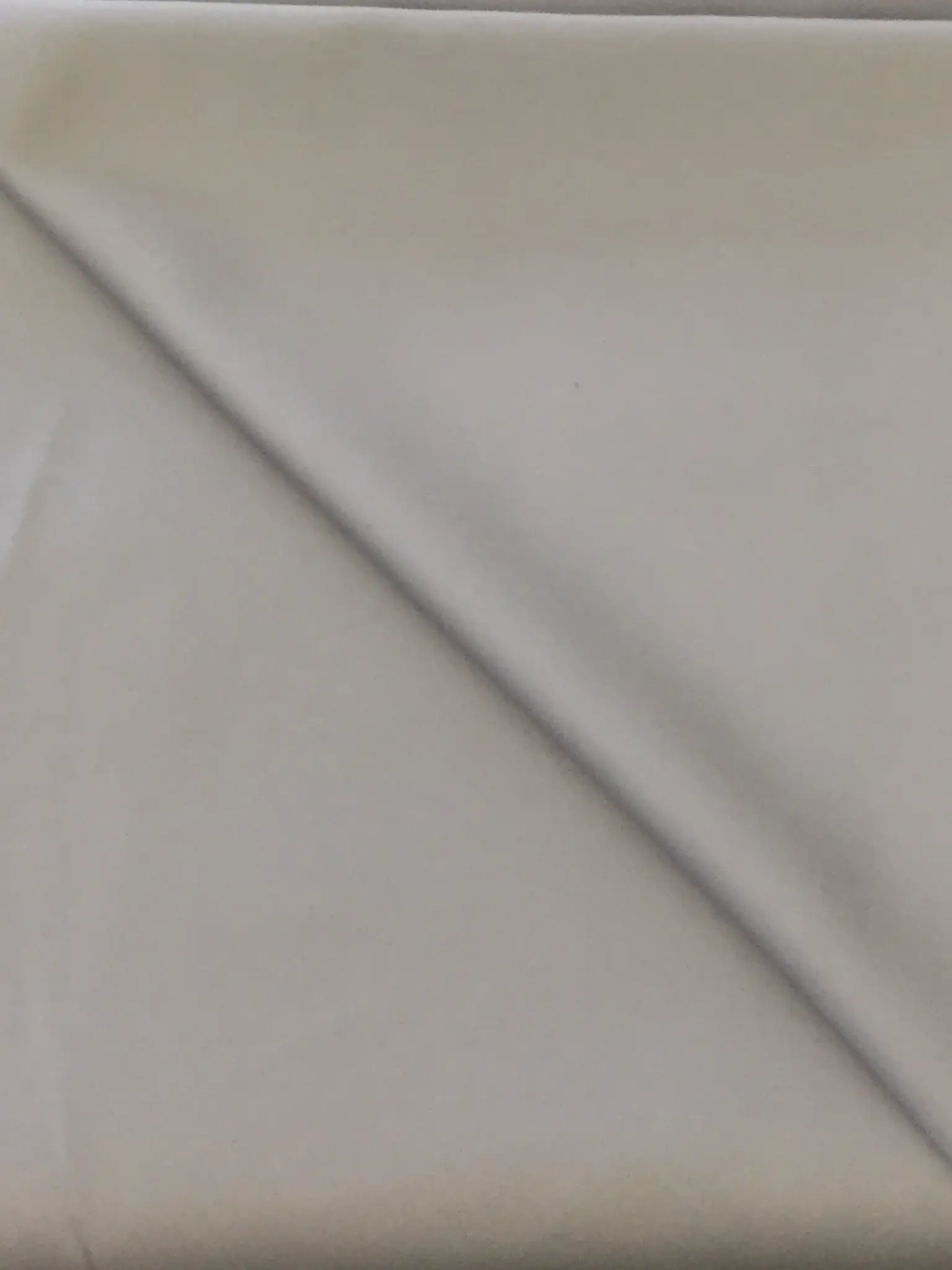 Stretch Polyester Satin in Platinum