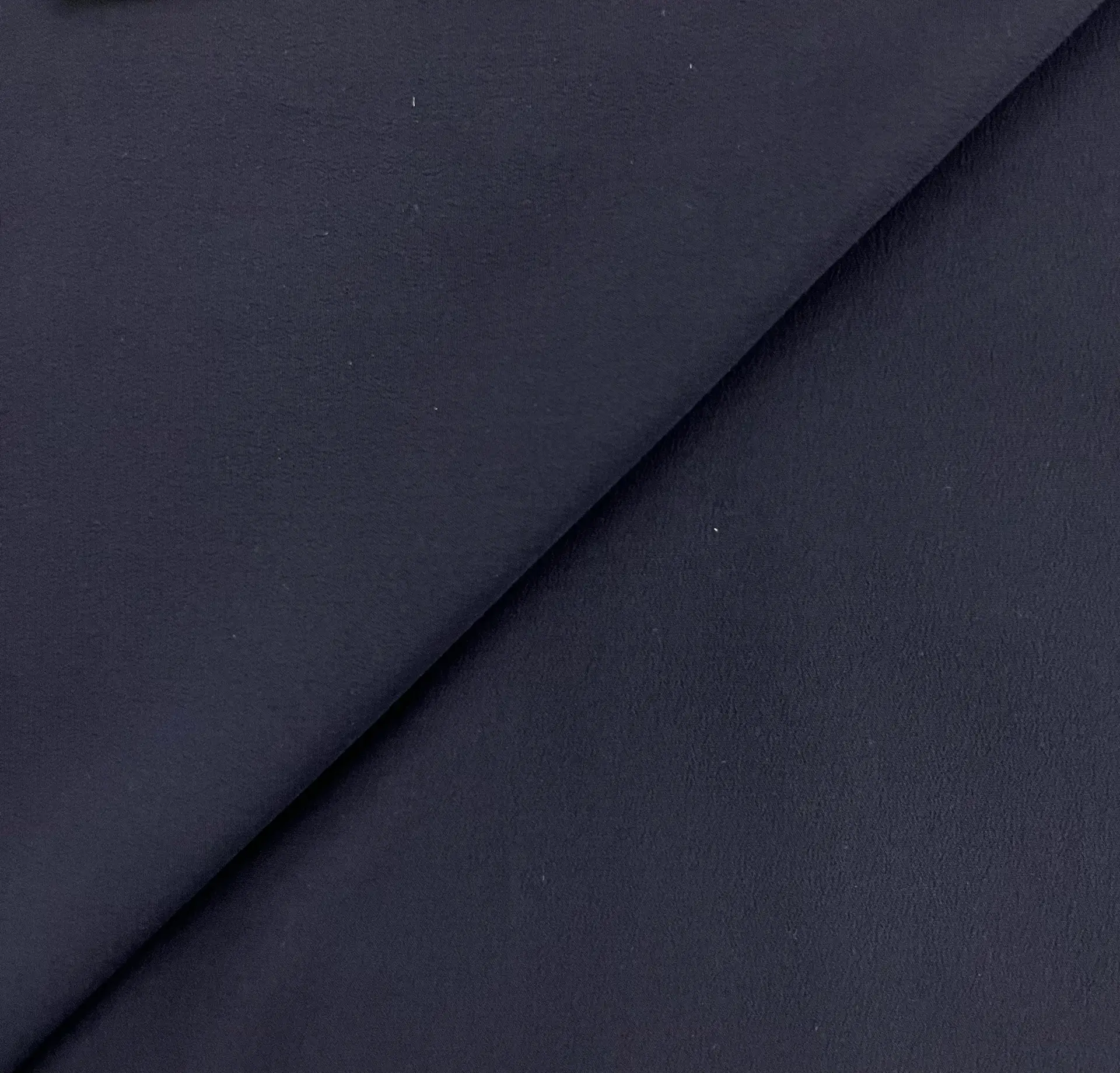 Stretch Silk In Navy