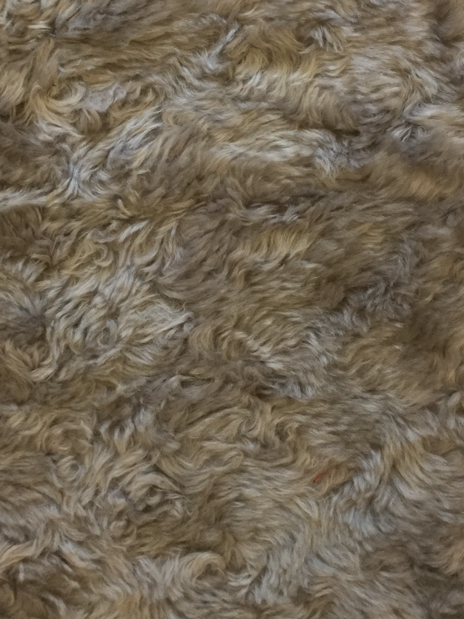 Mohair Fur in Steel