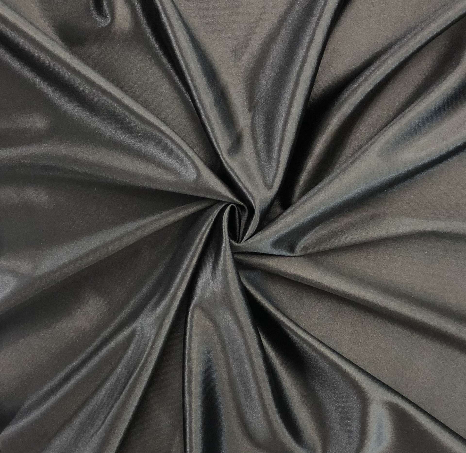 High Shine Spandex in Black