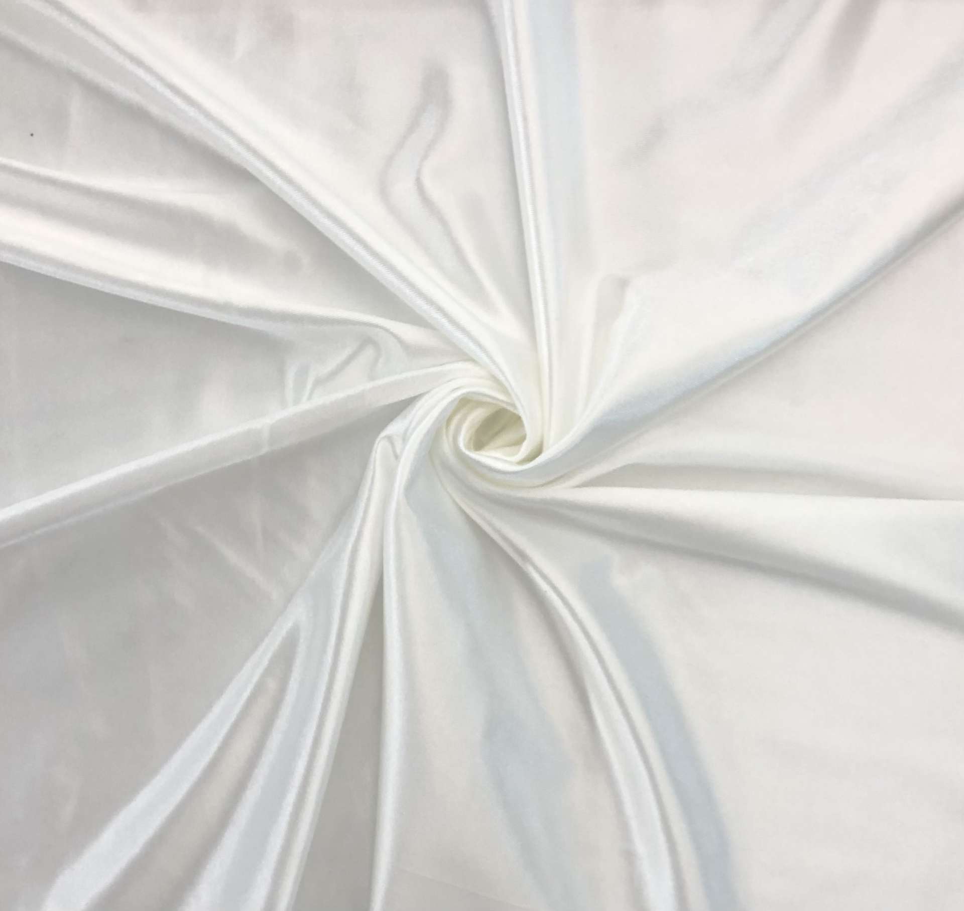 High Shine Spandex in White