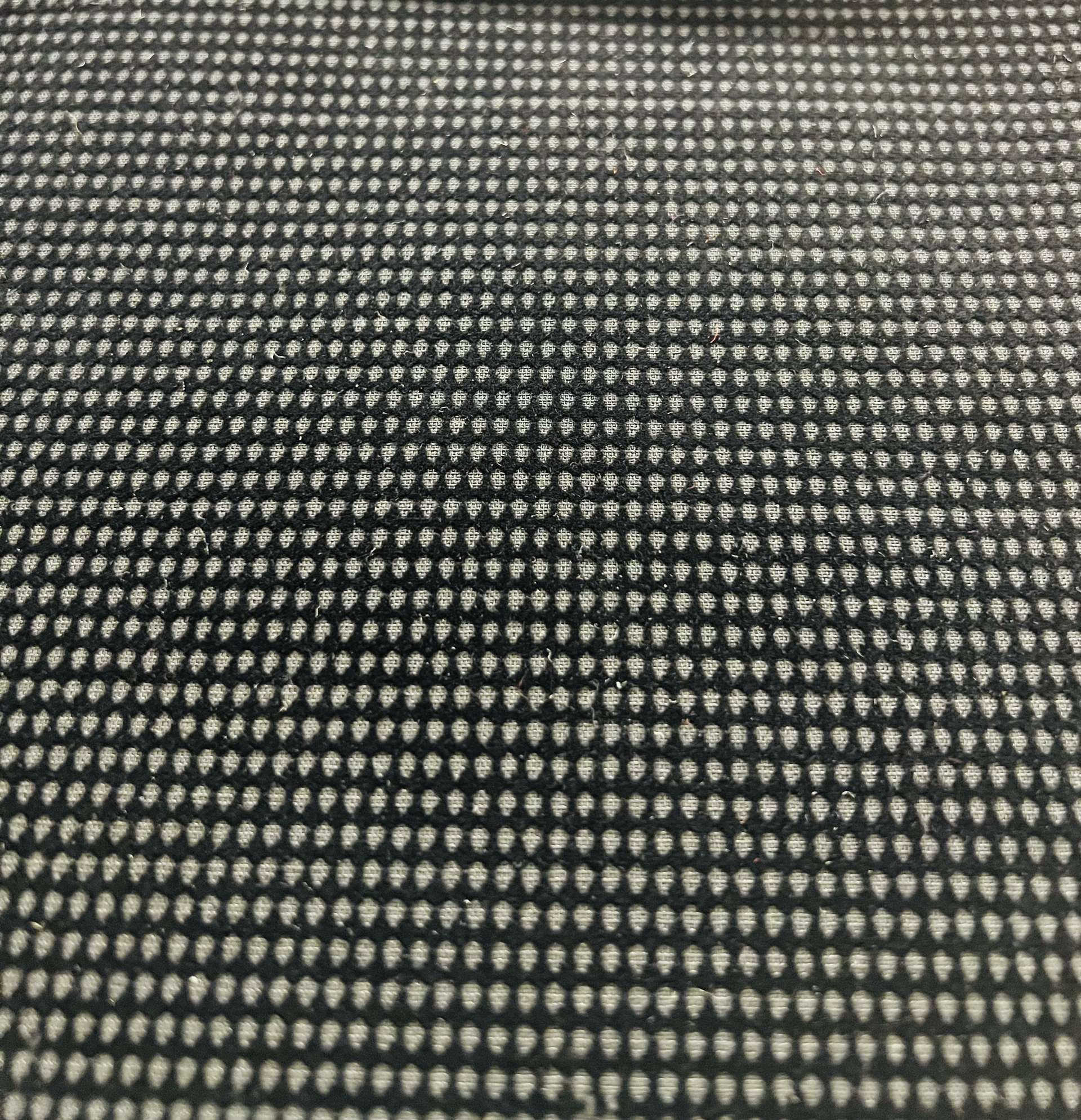 Couture Flocked Silk and Wool In Black