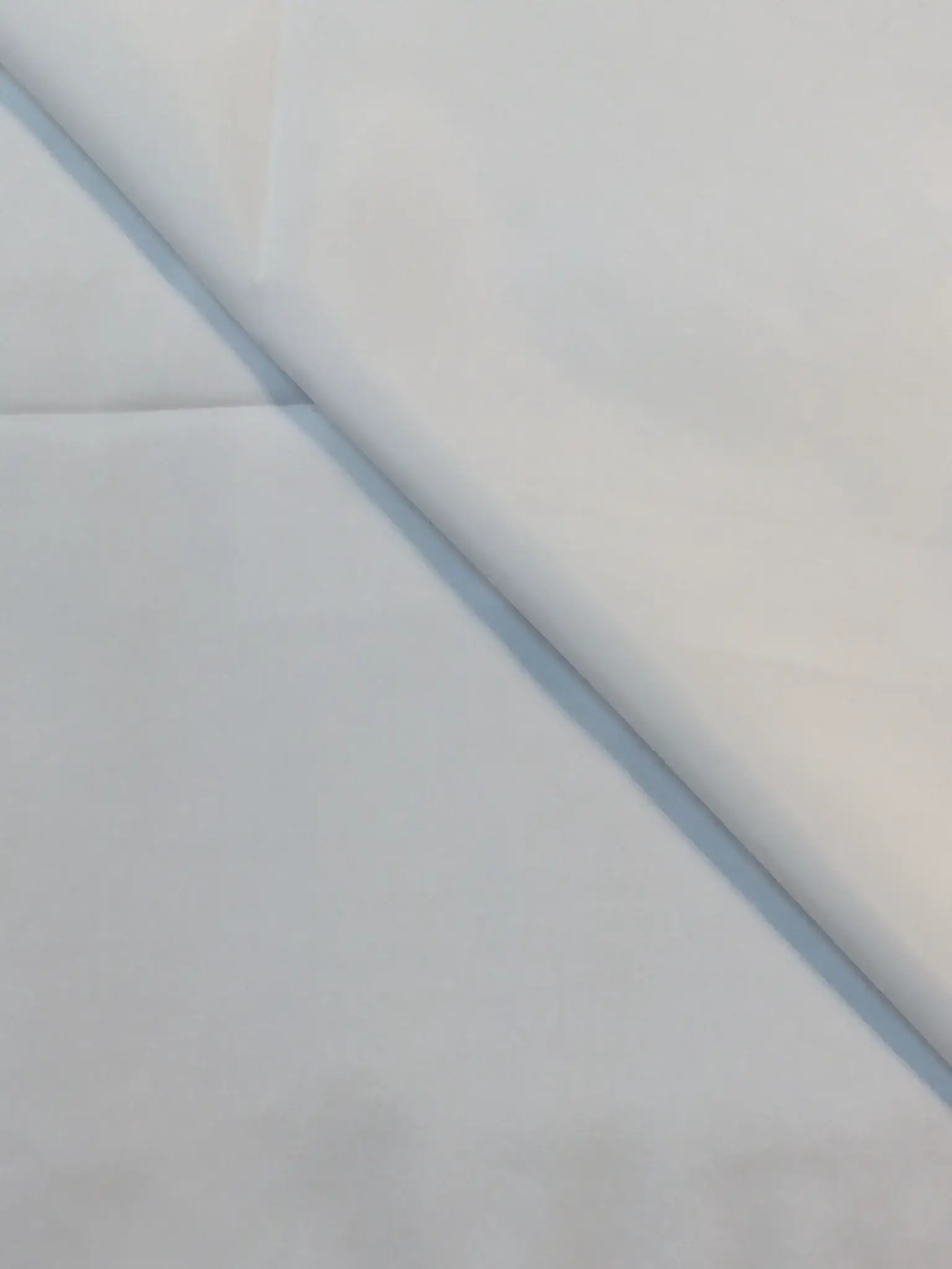 Polyester and Lycra Lining in White