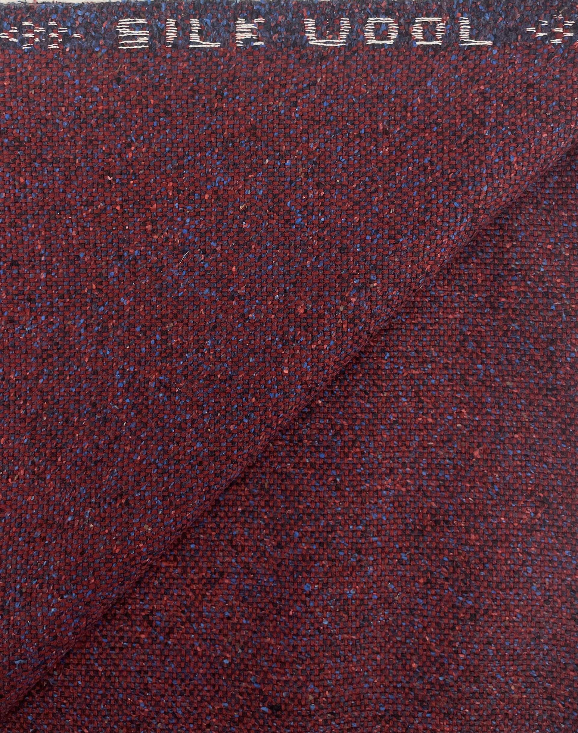 Silk & Wool Blend Donegal Tweed