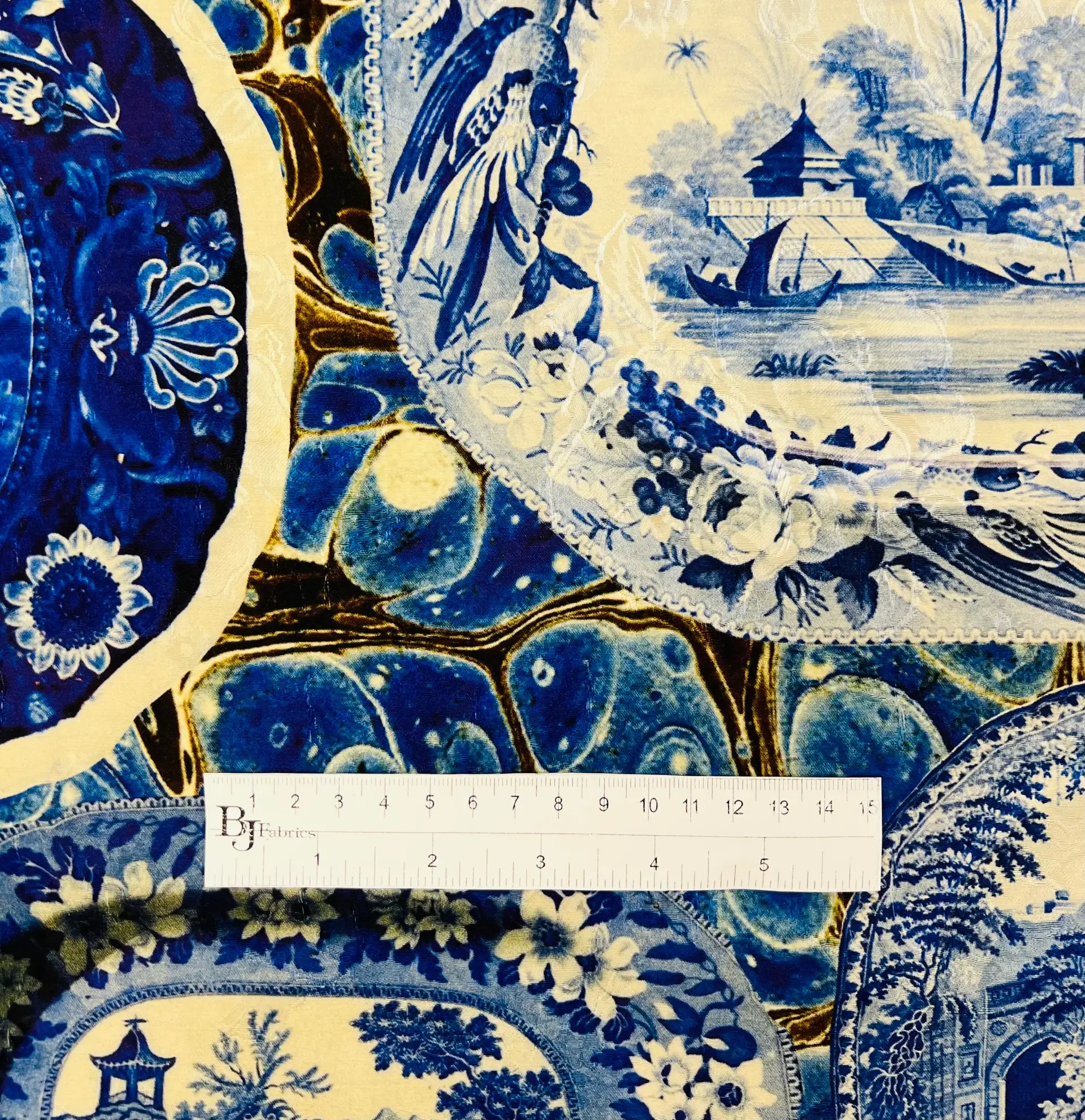 Printed Rayon & Cotton Jacquard