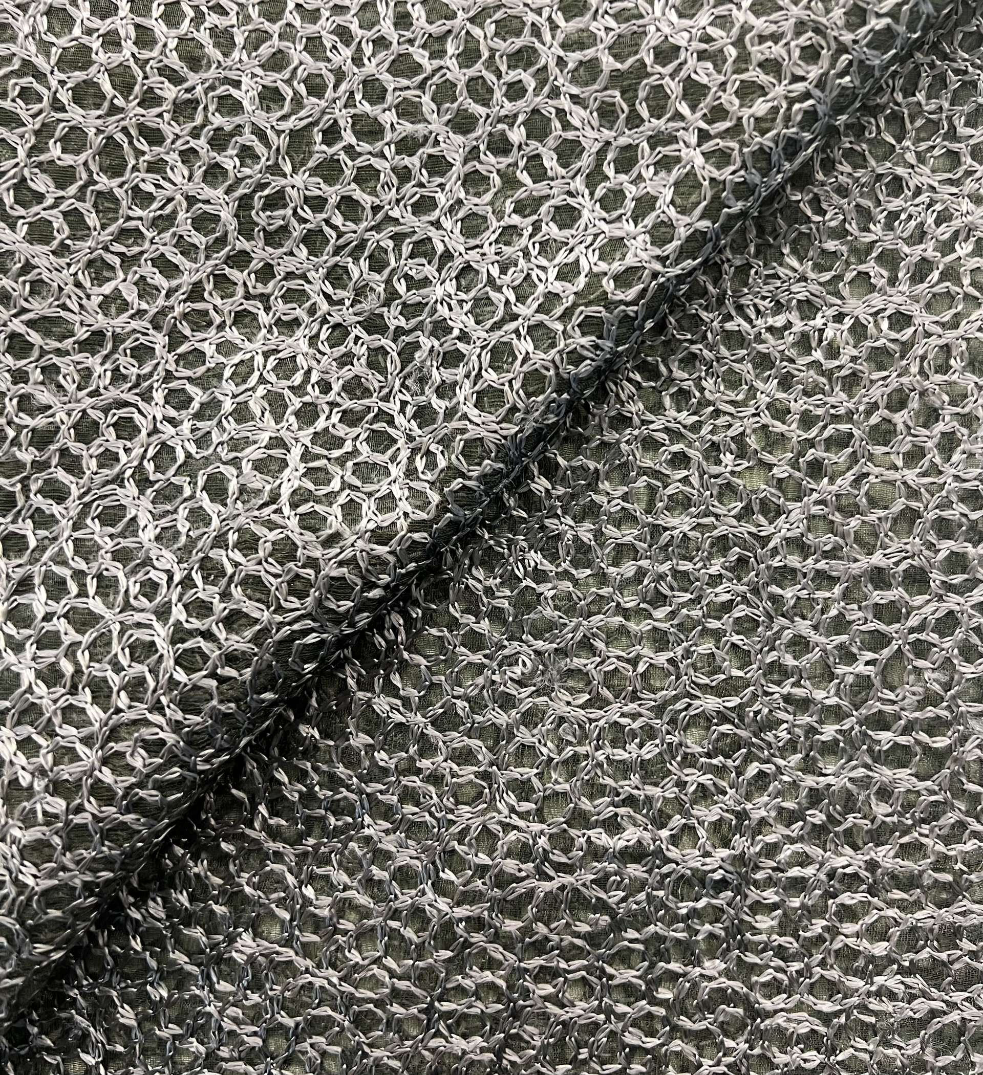 Embroidered Silk Organza