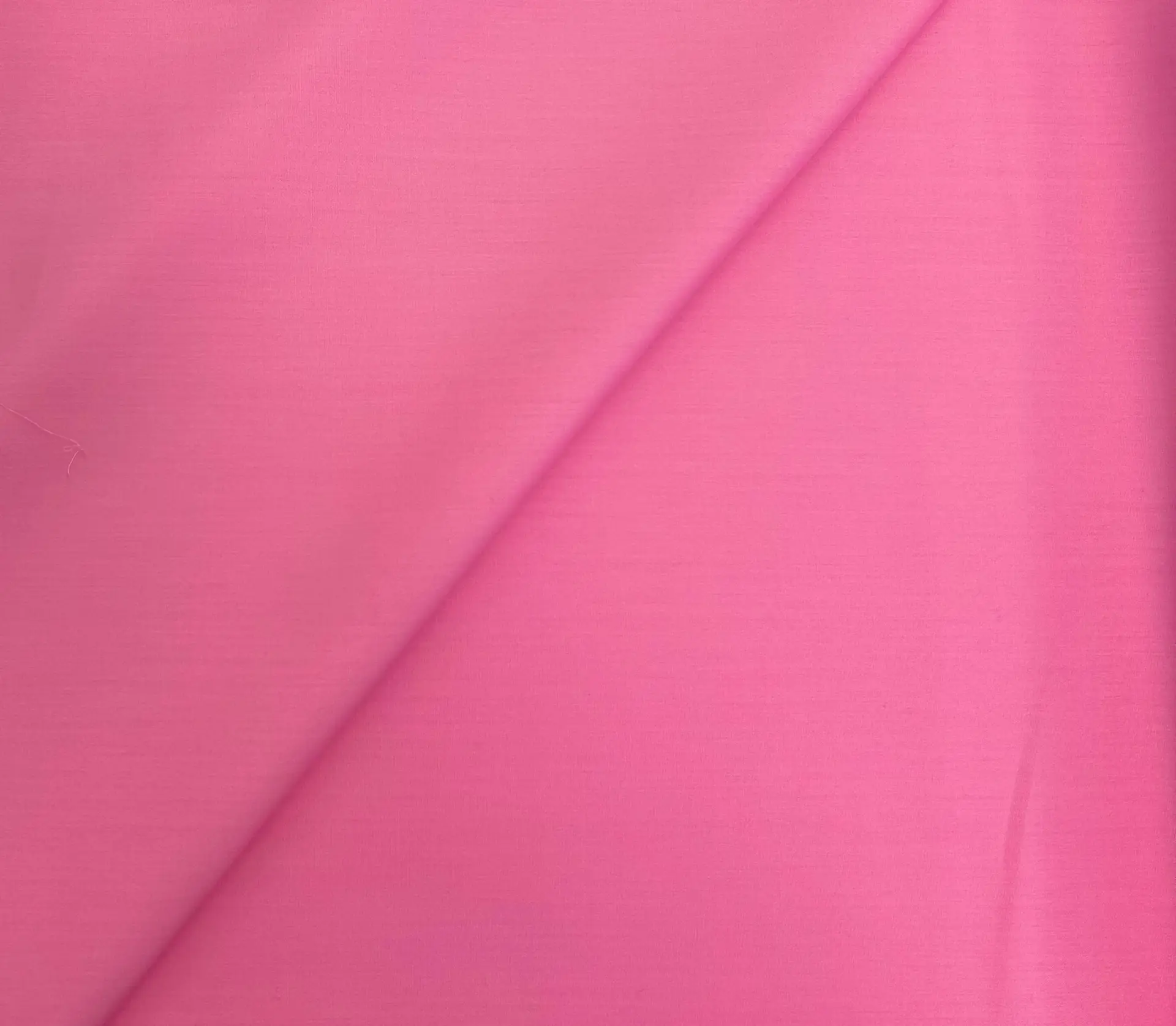 Poly Cotton Broadcloth in Bubblegum Pink
