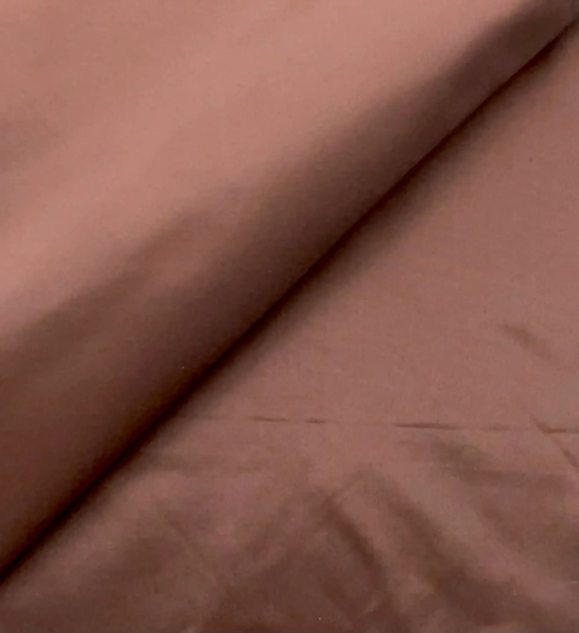 Pure Silk Taffeta in Brown
