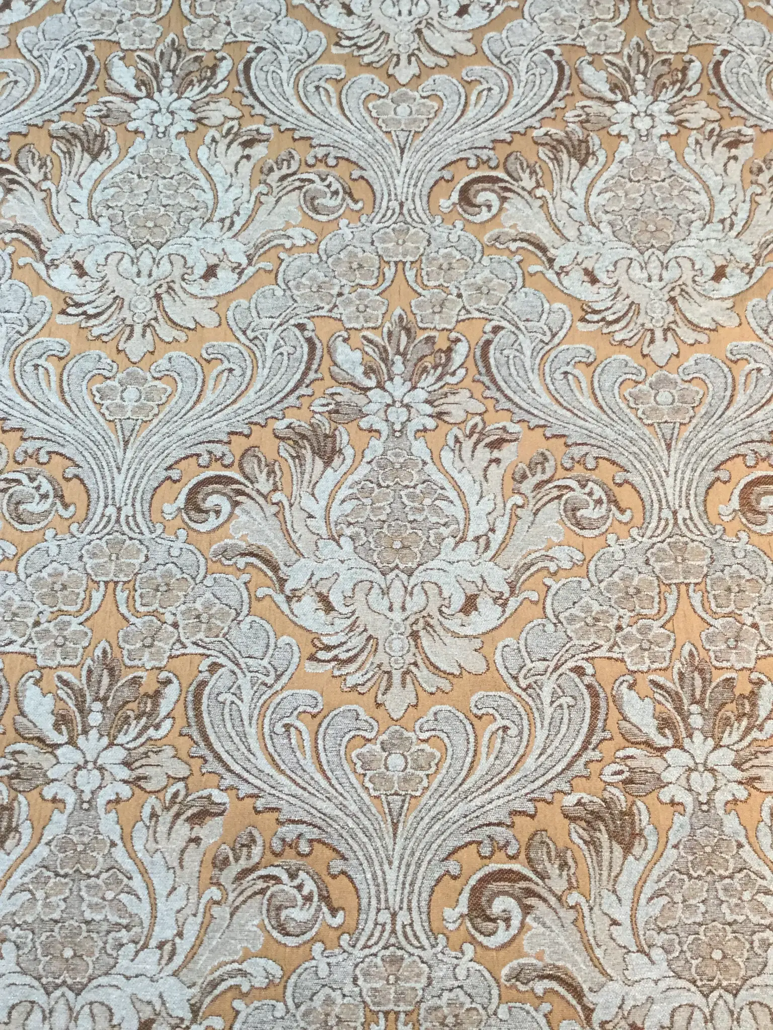Viscose Polyester Blend Chenille Brocade