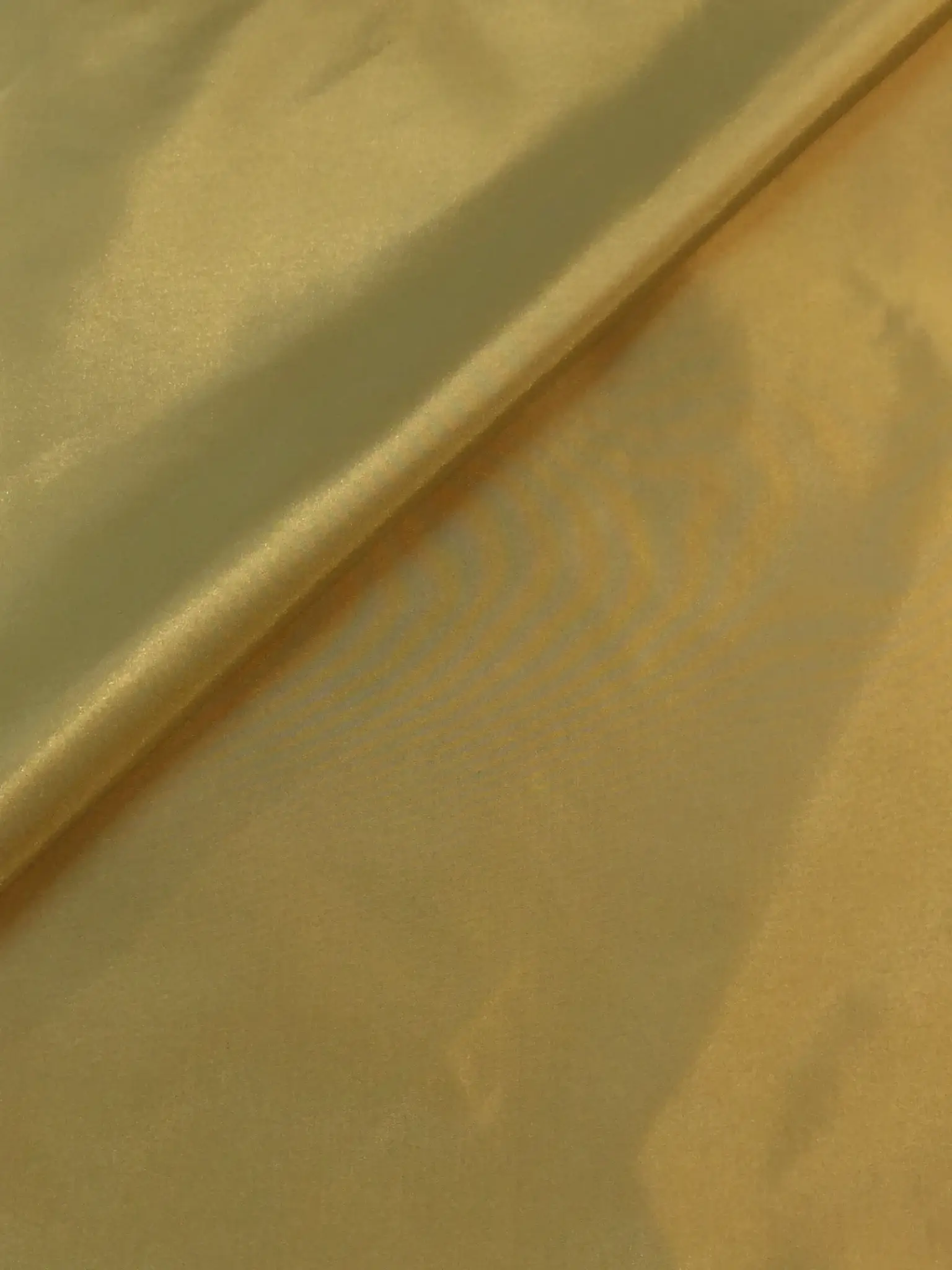 100% POLYESTER TAFFETA in GOLD