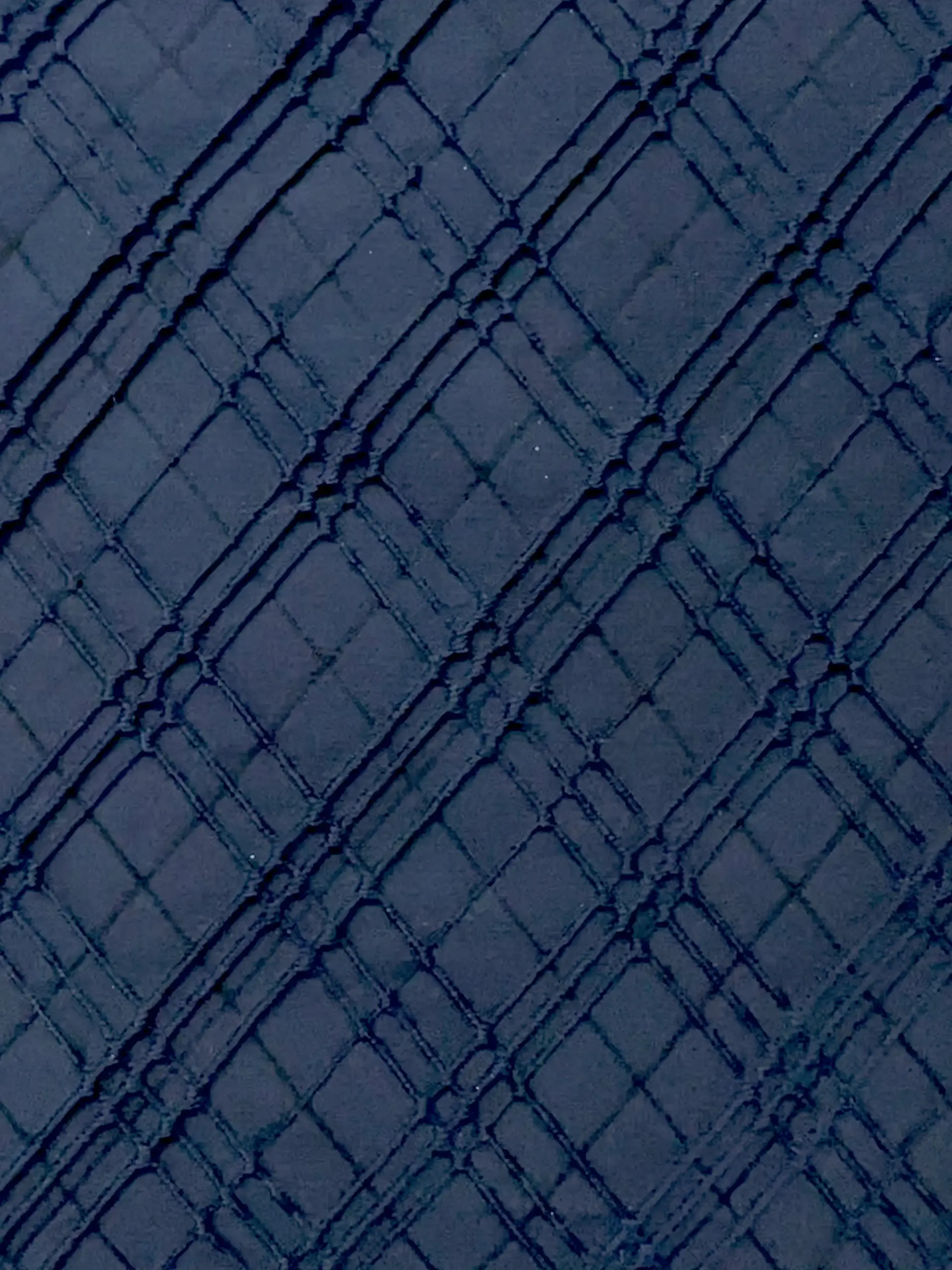 Argyle Brocade in Navy