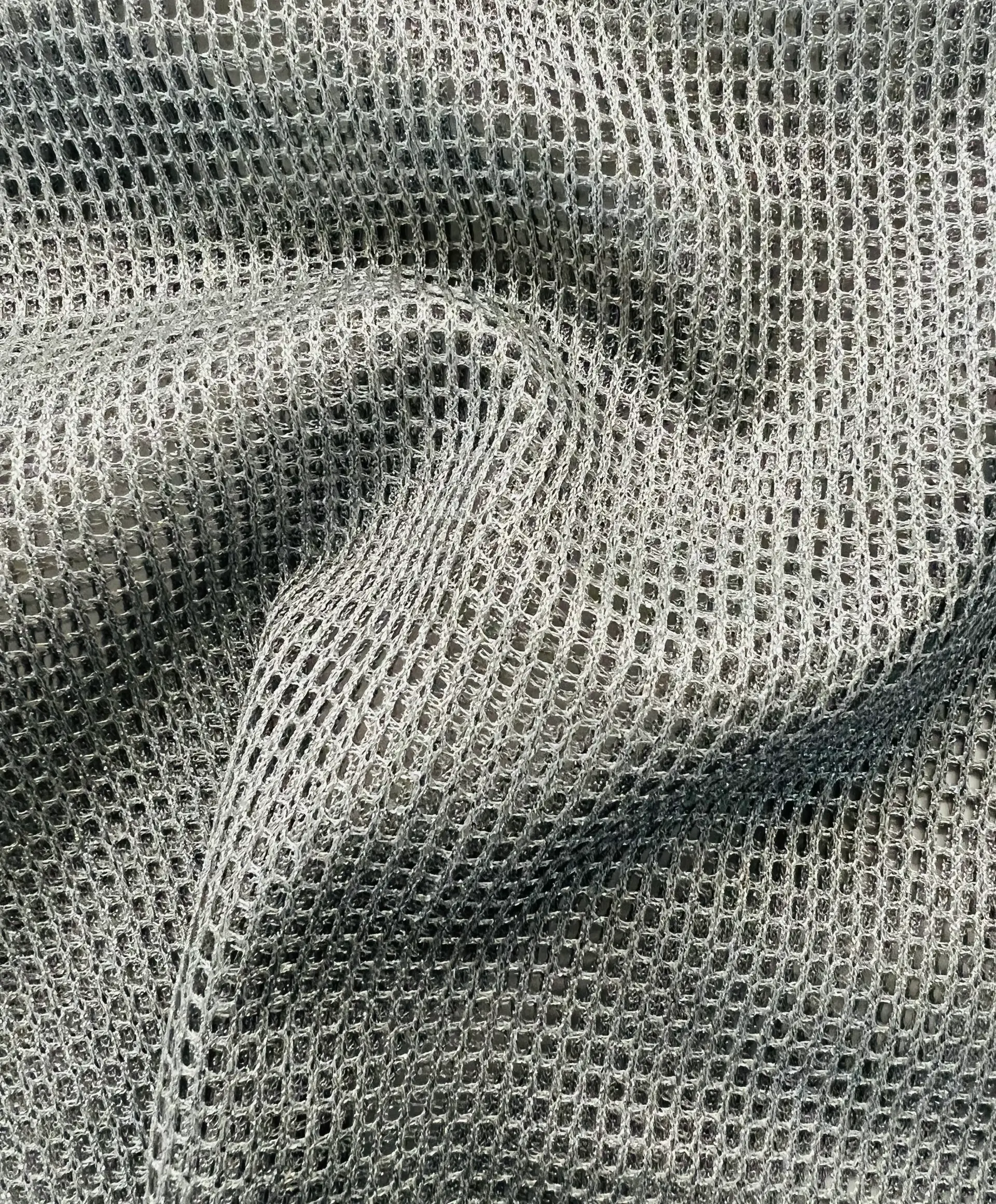 Metallic Mesh in SIiver