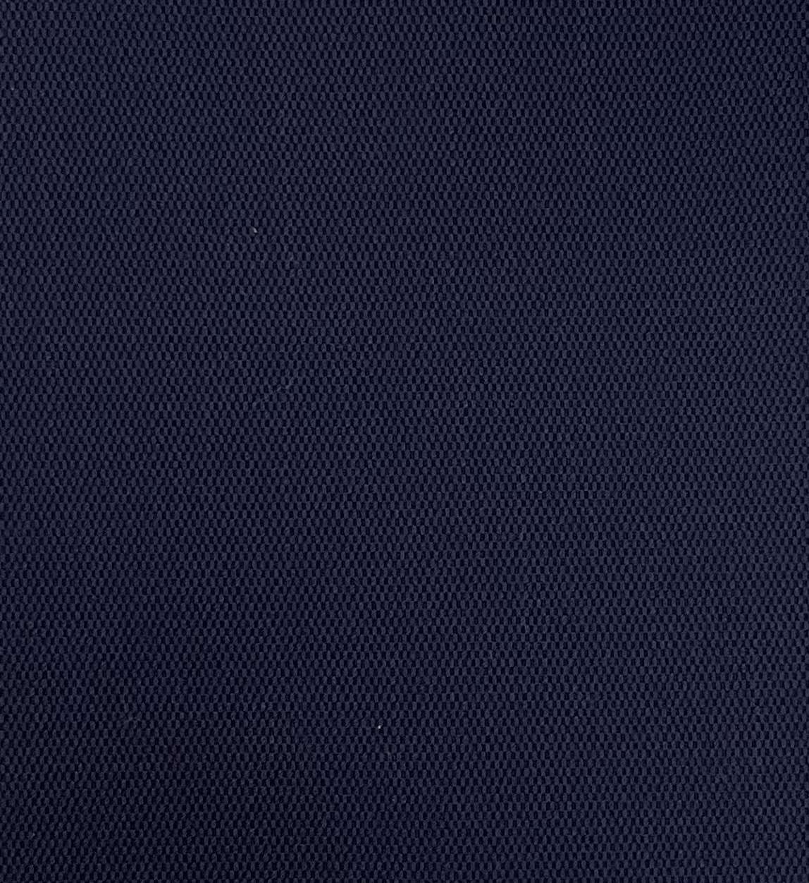 Italian Wool Heavy Crepe Pique in Navy