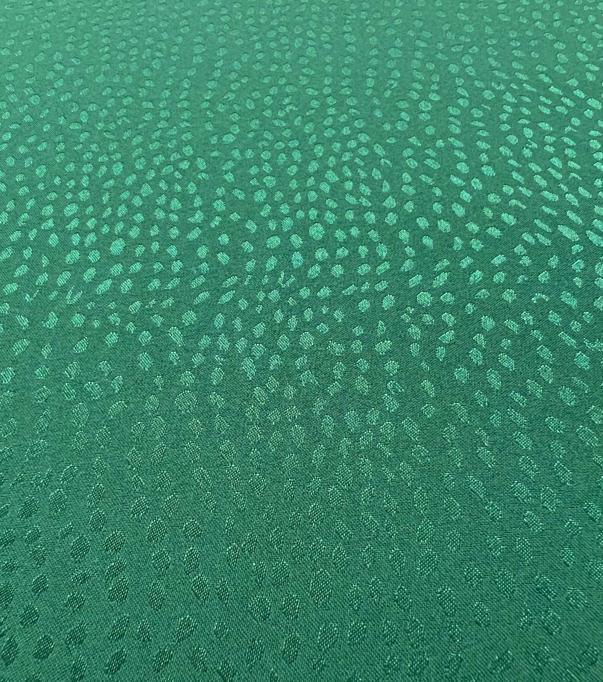 Stretch Jacquard in Green