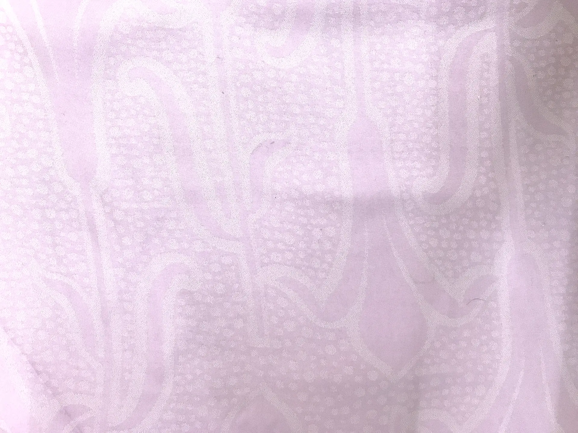 Drapey Silk Art Deco Jacquard in Lavender