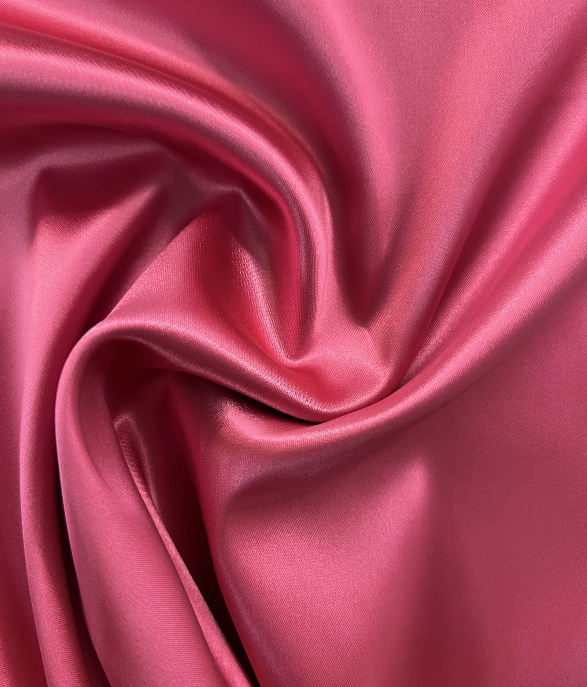 Italian Acetate Stretch Satin in Bright Pink