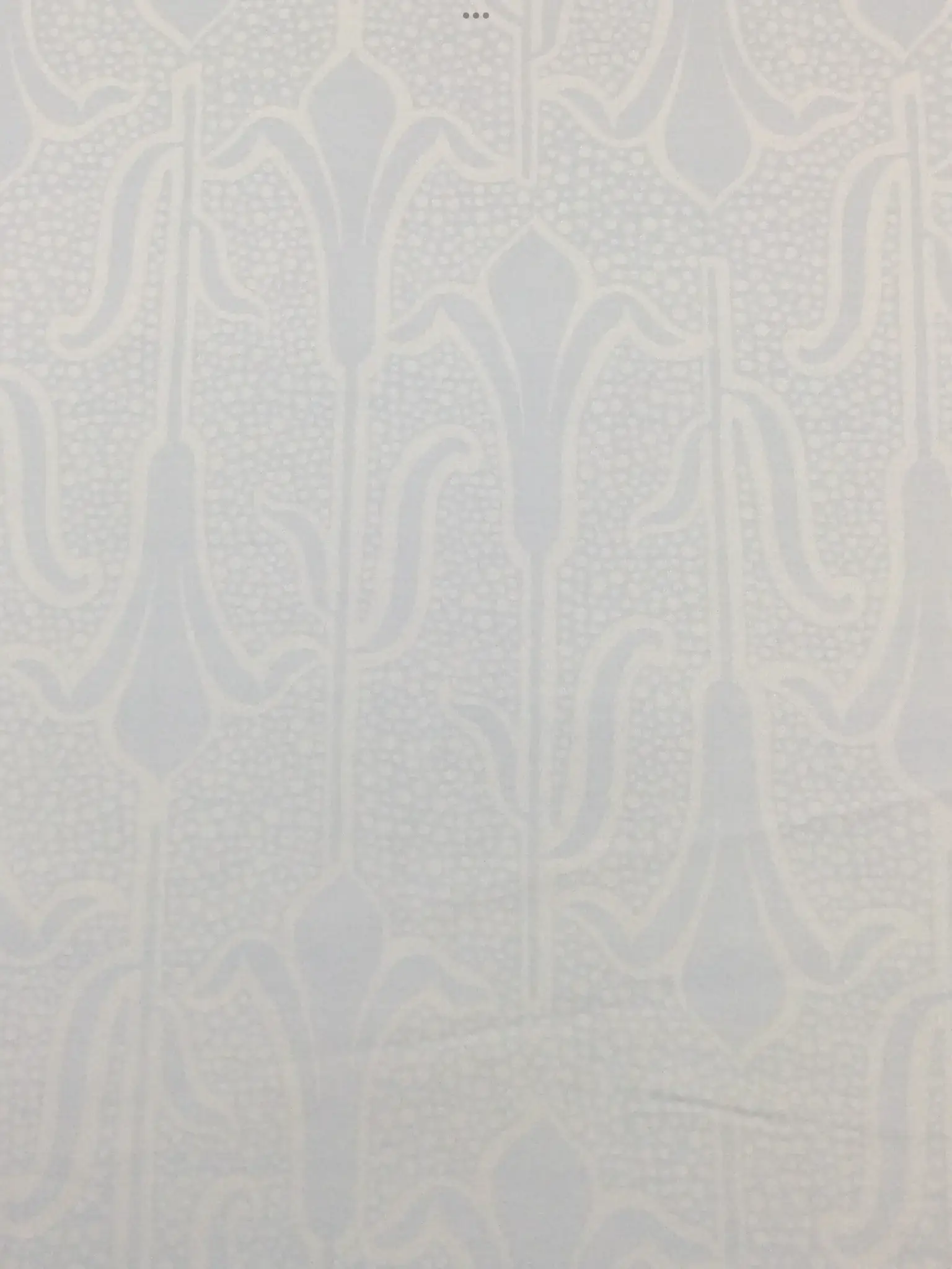 Drapey Silk Art Deco Jacquard in Sky Blue