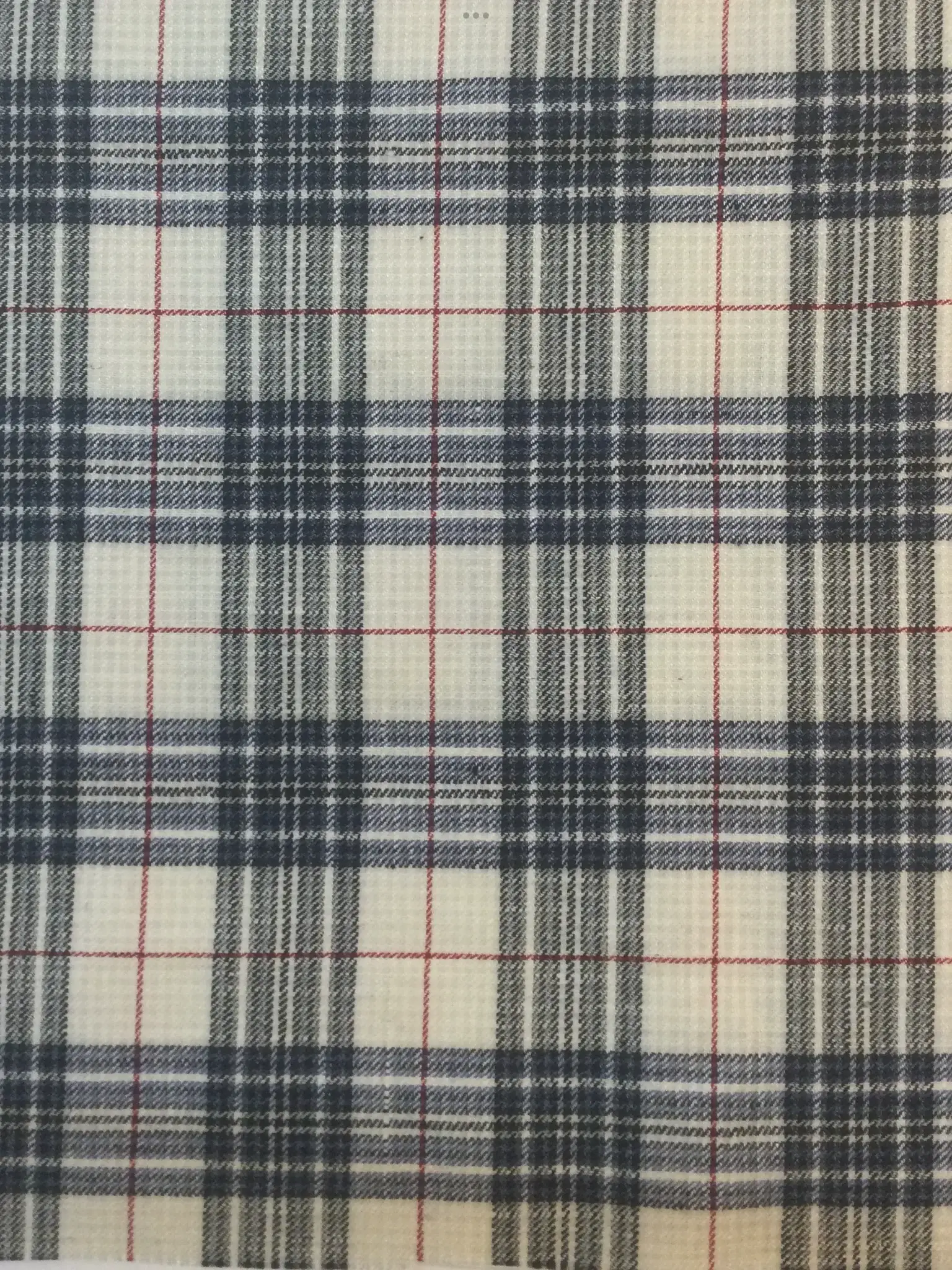 Made in England Wool/Silk/Linen Plaid