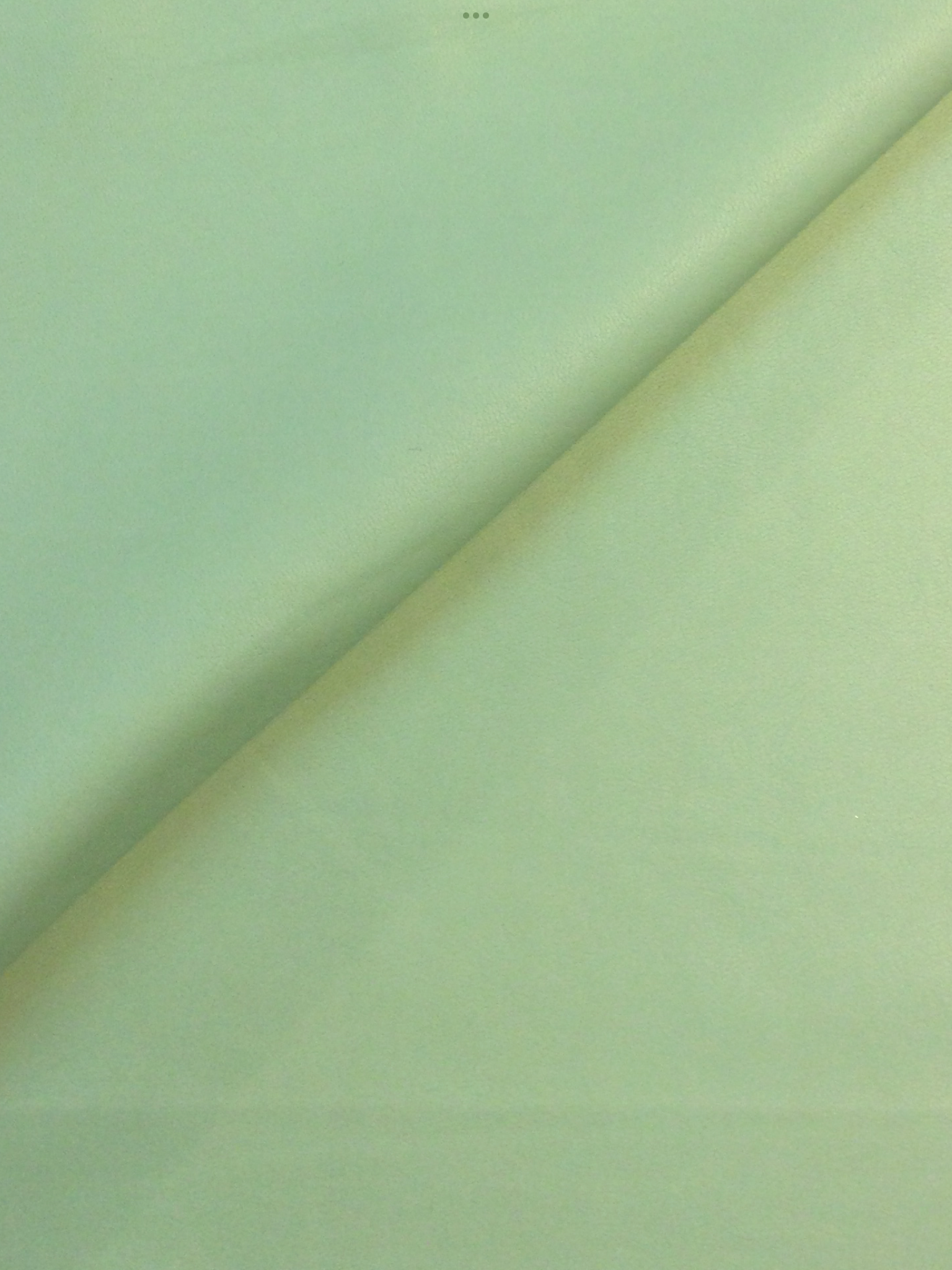 Stretch Faux Leather in Lettuce
