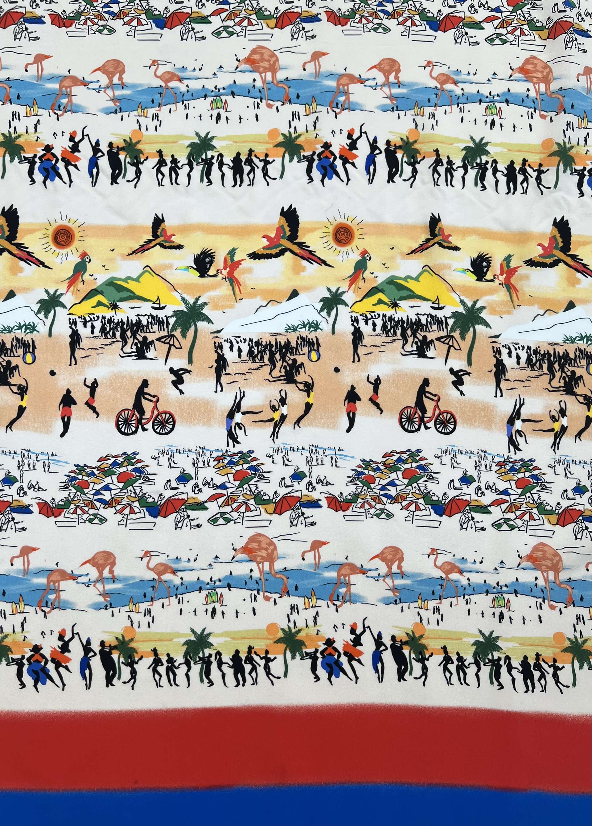 Silk Crepe de Chine "Rio Vibe"
