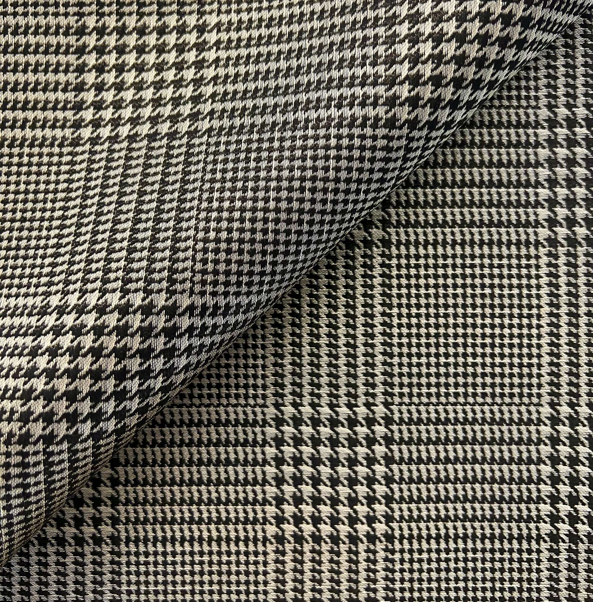 Silk Brocade Plaid Glen Plaid
