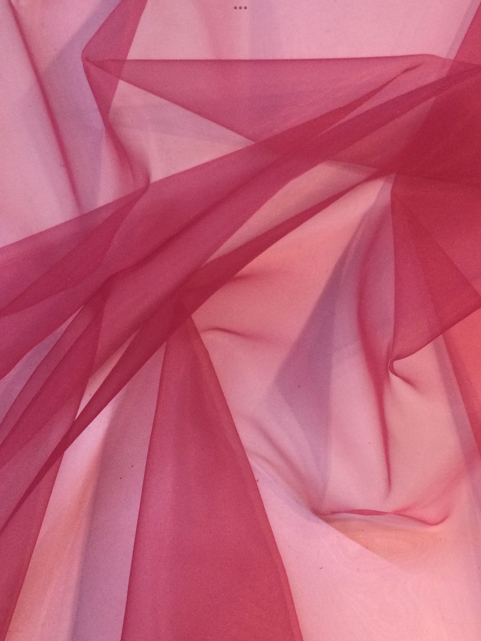 Polyester Organza in Magenta