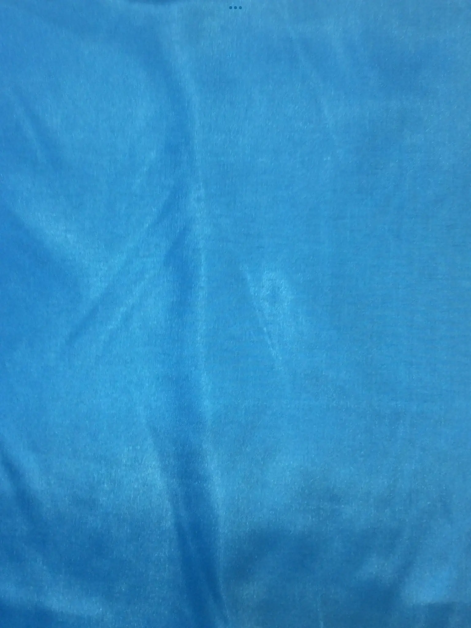 Polyester "China Silk" Lining in Azure